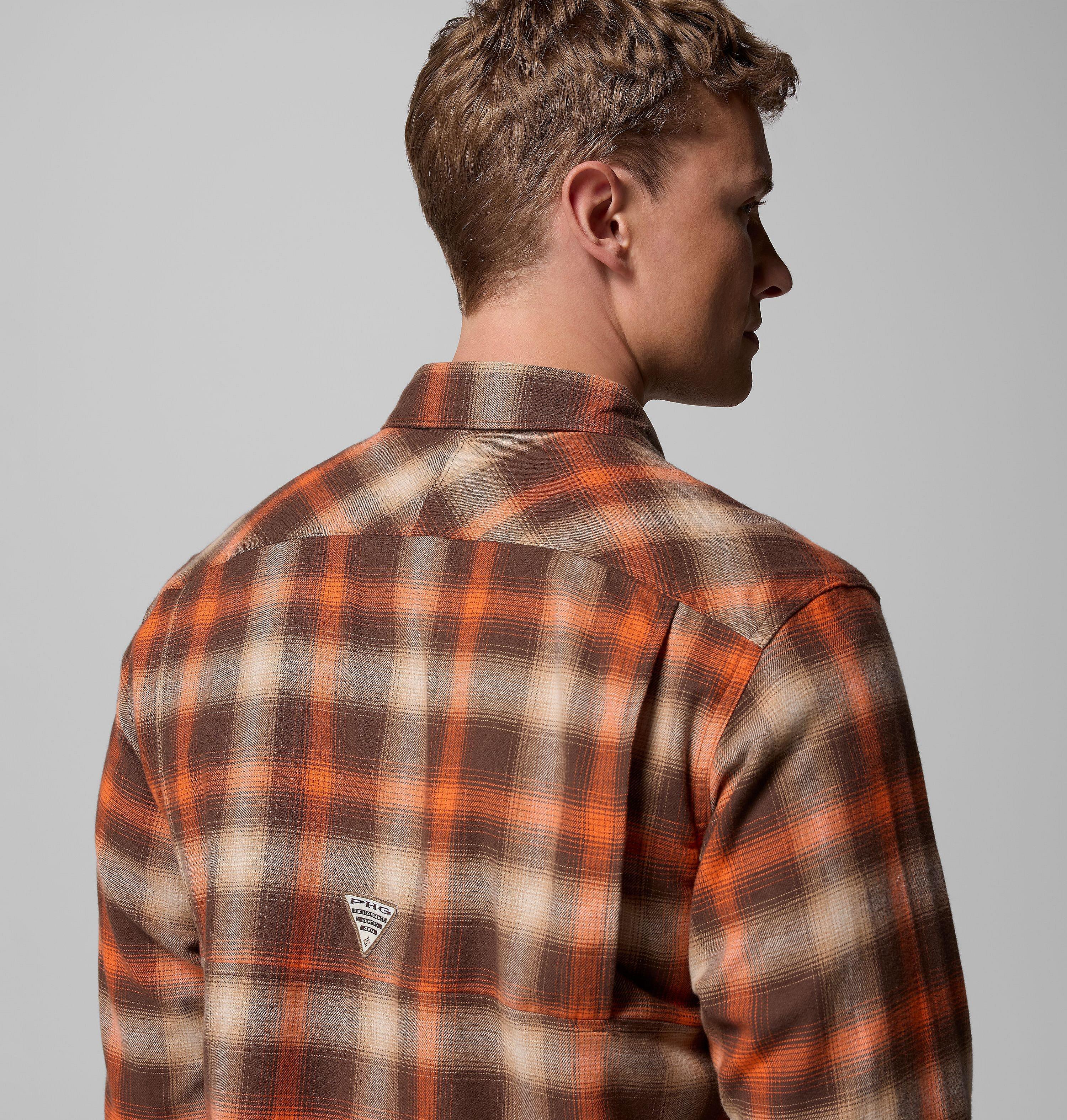 Men's PHG Roughtail Stretch Flannel Long Sleeve Shirt 7
