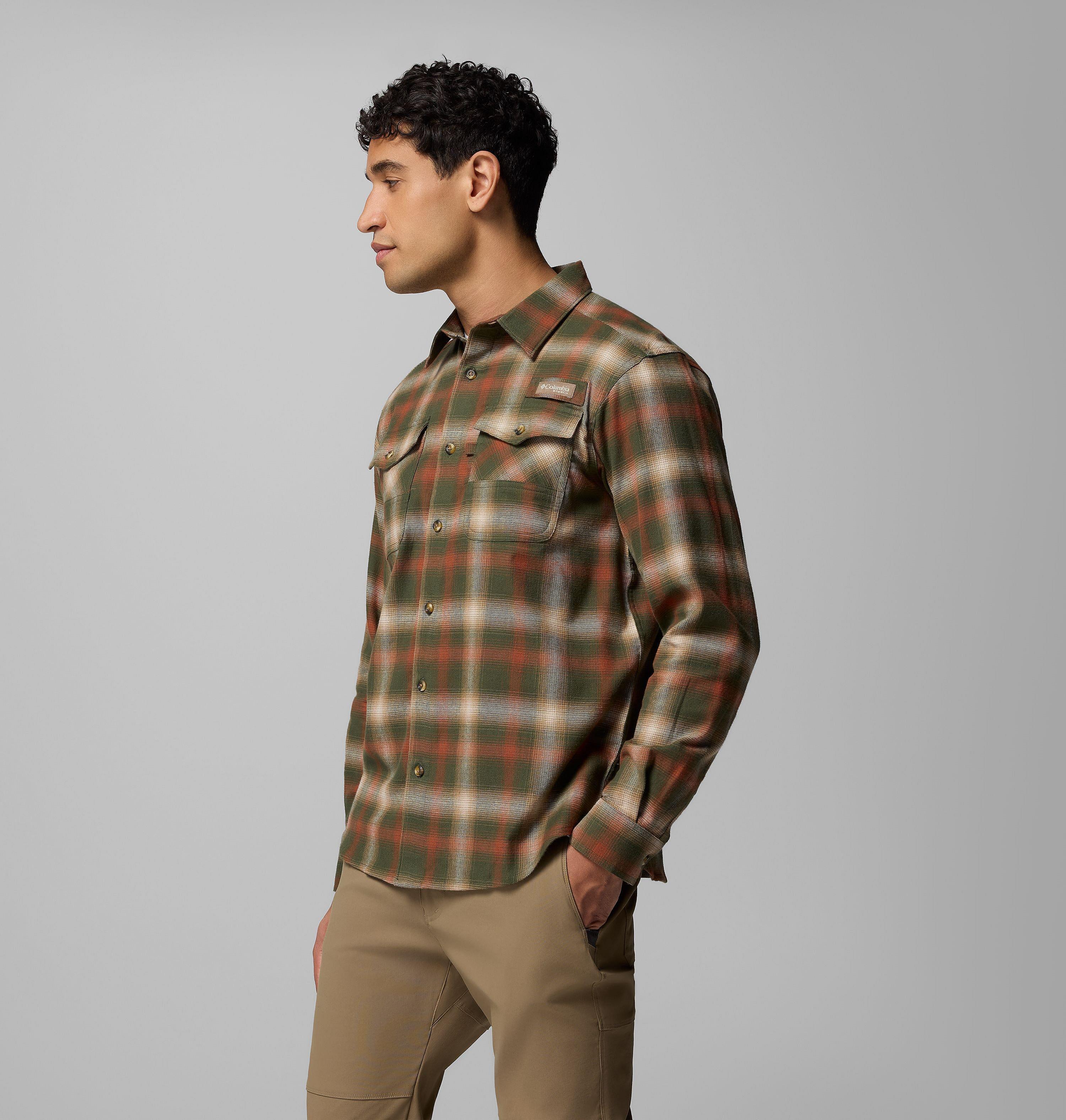 Men's PHG Roughtail Stretch Flannel Long Sleeve Shirt 4