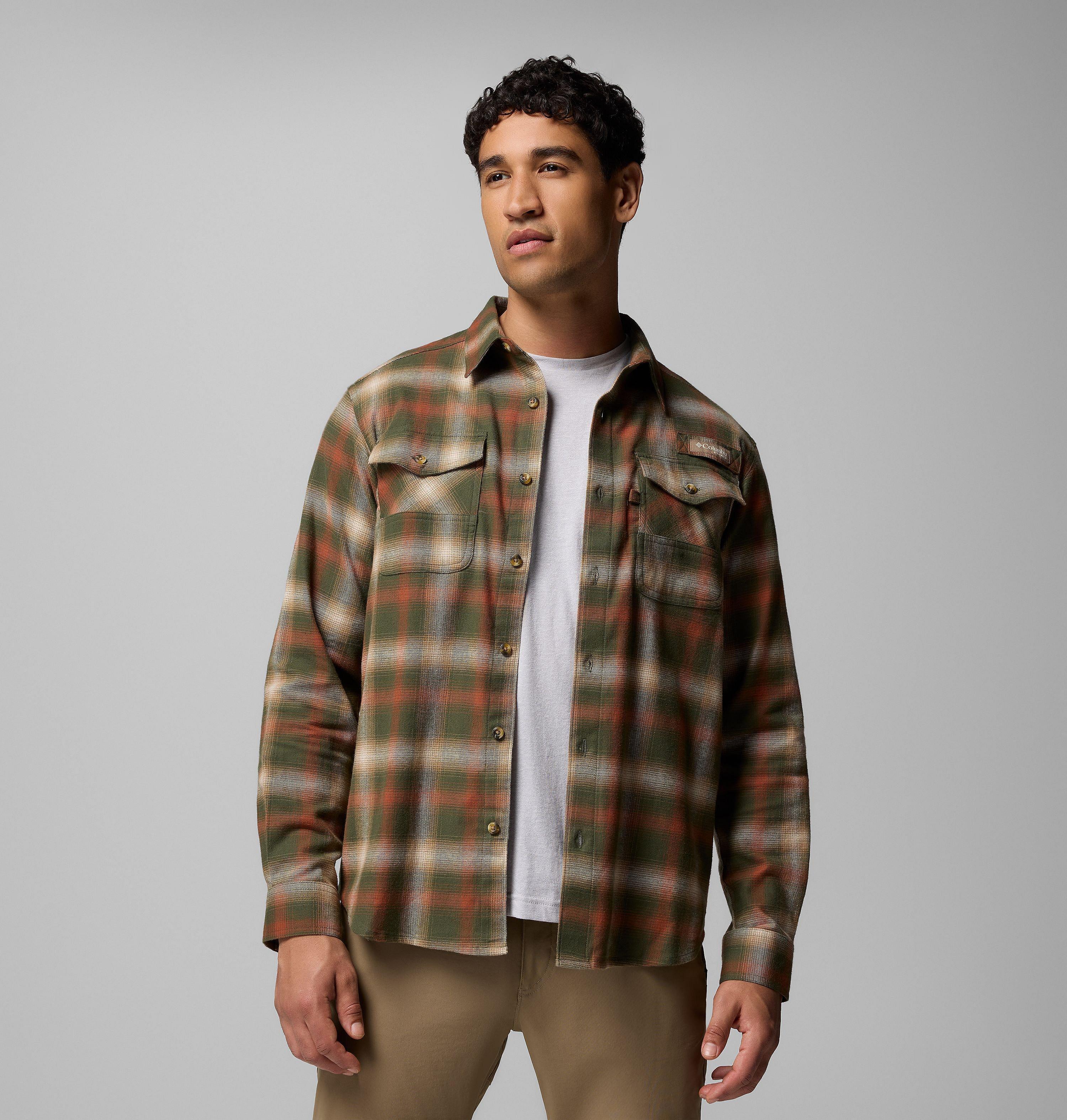 Men's PHG Roughtail Stretch Flannel Long Sleeve Shirt 5