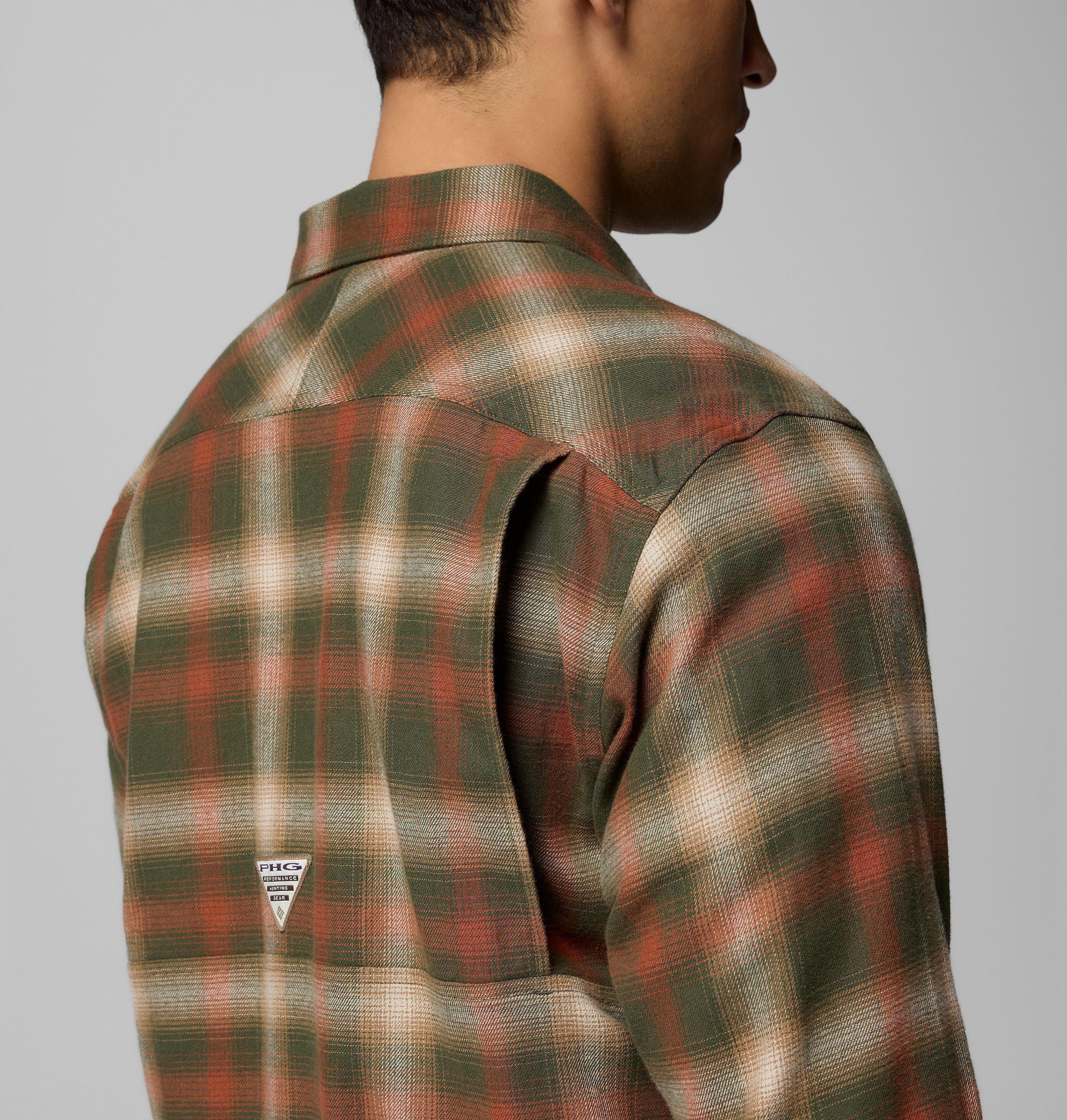 Men's PHG Roughtail Stretch Flannel Long Sleeve Shirt 7