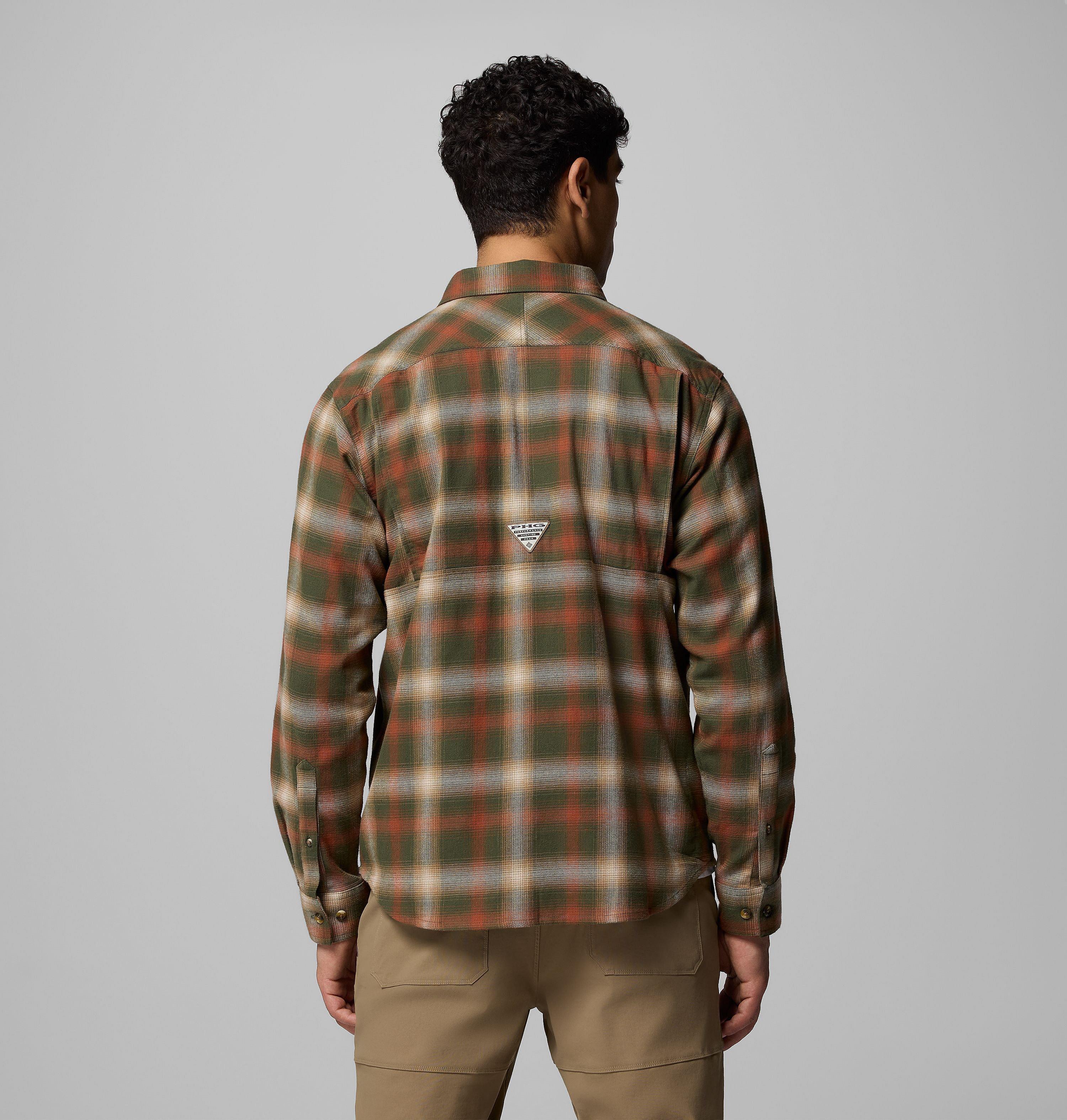 Men's PHG Roughtail Stretch Flannel Long Sleeve Shirt 3