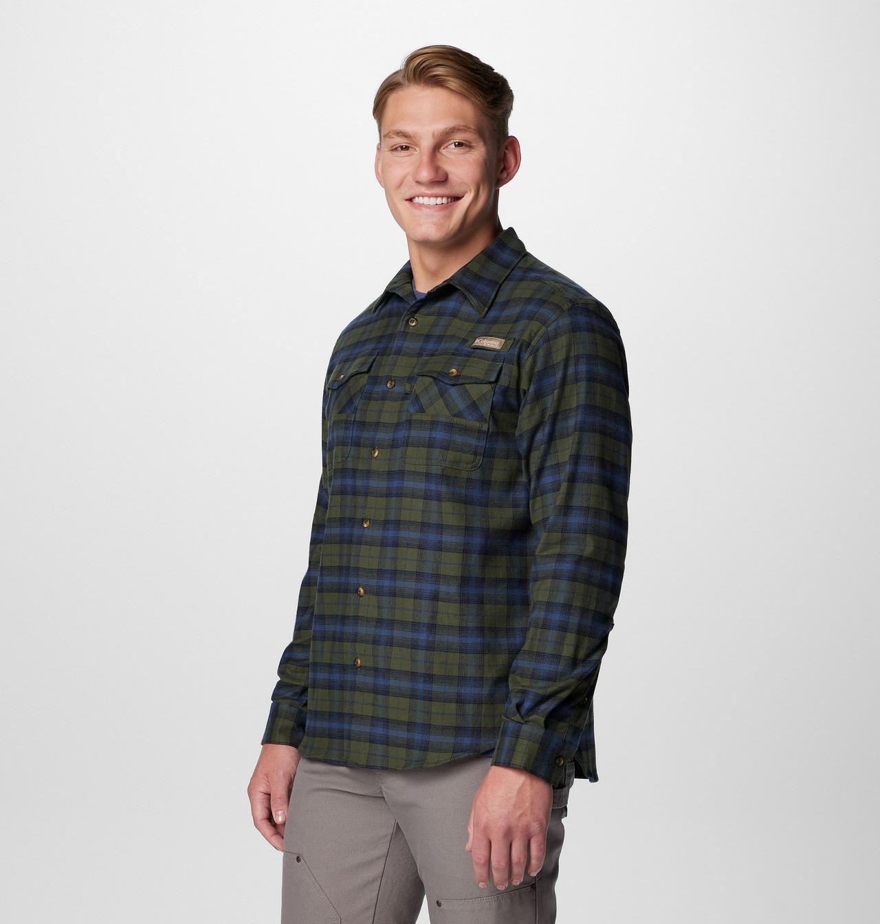 Men's PHG Roughtail™ Stretch Flannel Long Sleeve Shirt 4