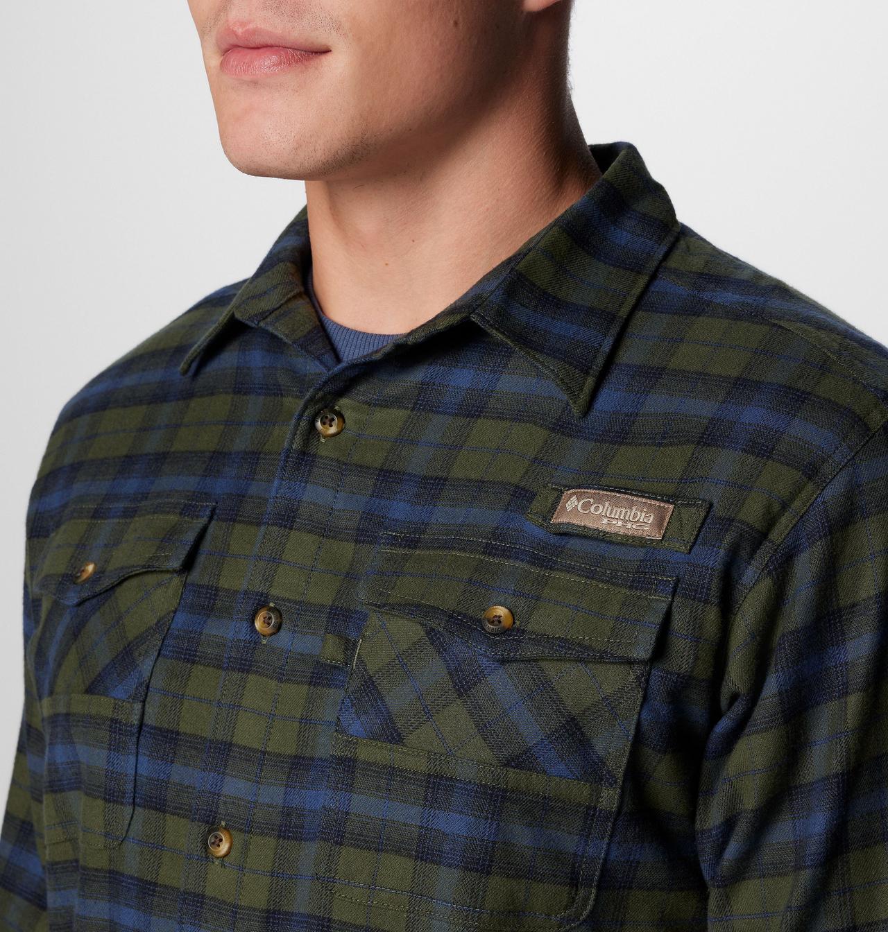 Men's PHG Roughtail™ Stretch Flannel Long Sleeve Shirt 5