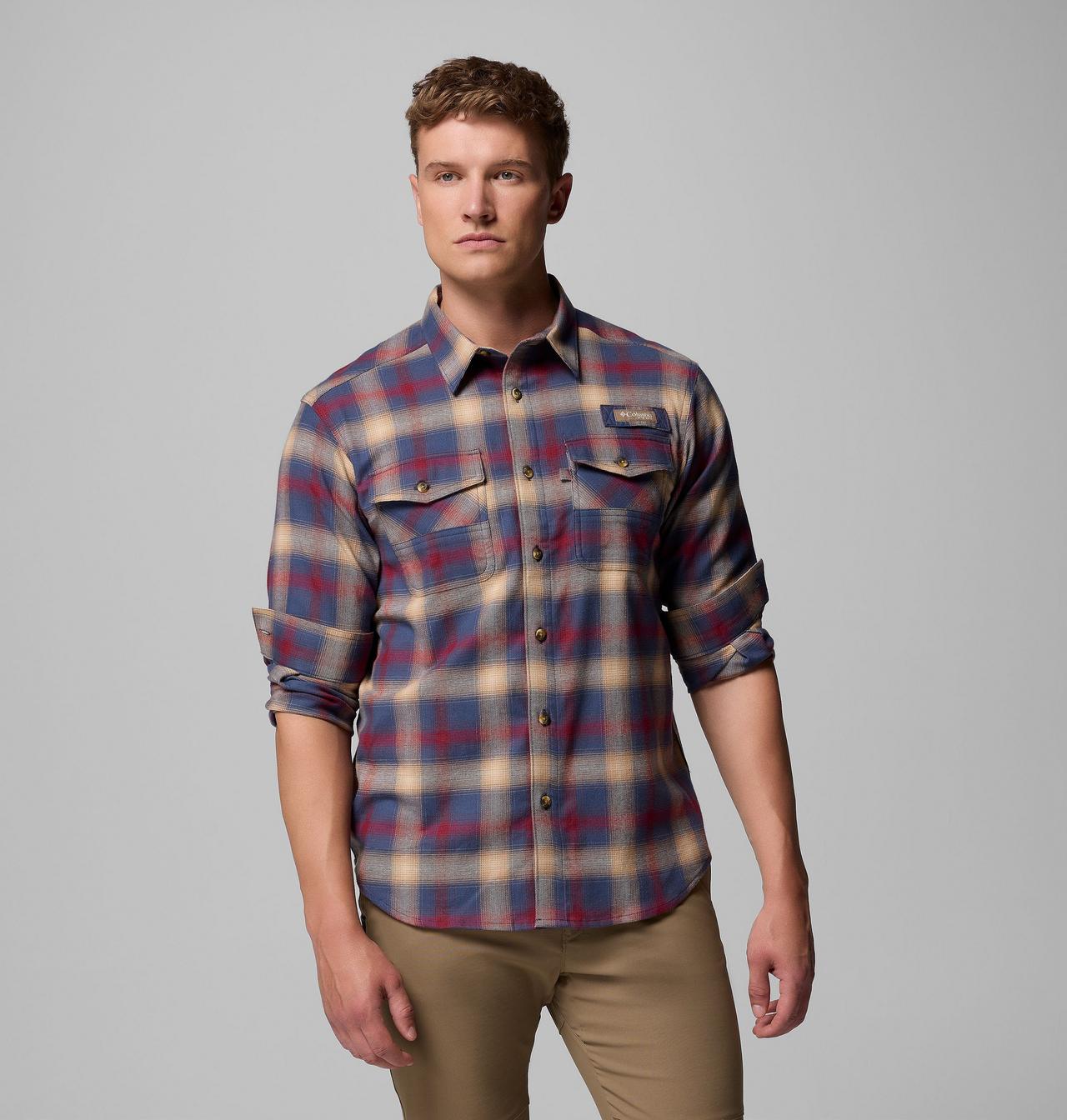 Men's PHG Roughtail™ Stretch Flannel Long Sleeve Shirt | 466 | XL 5