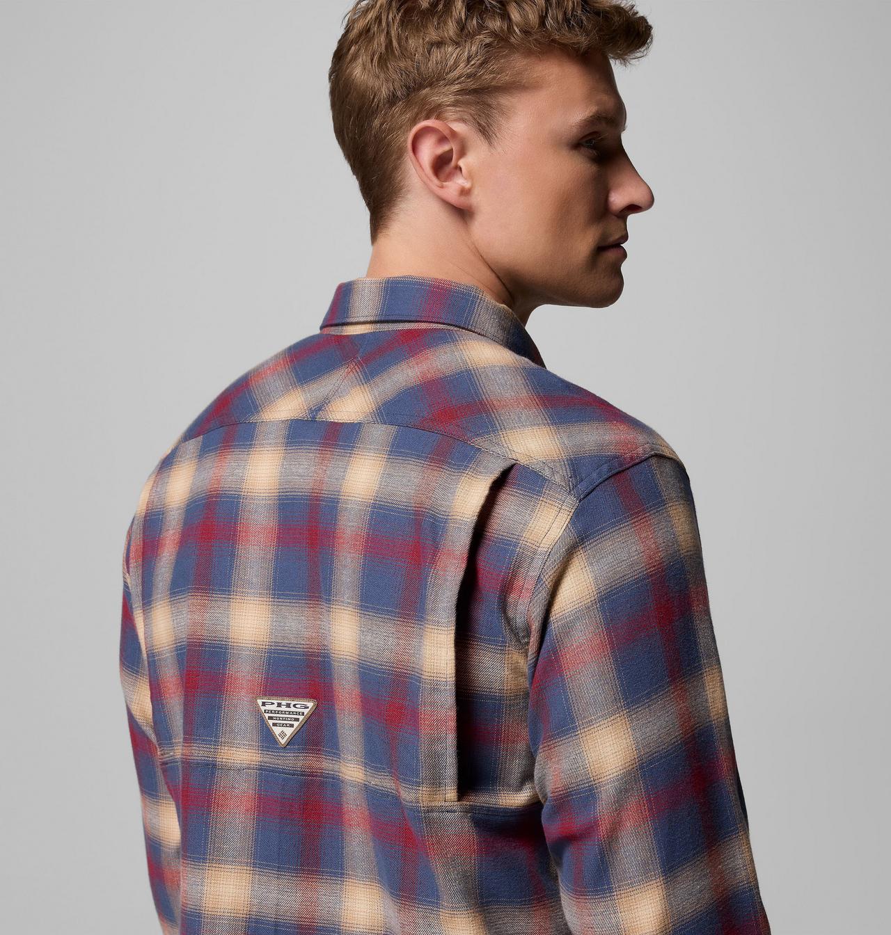 Men's PHG Roughtail™ Stretch Flannel Long Sleeve Shirt | 466 | XL 7