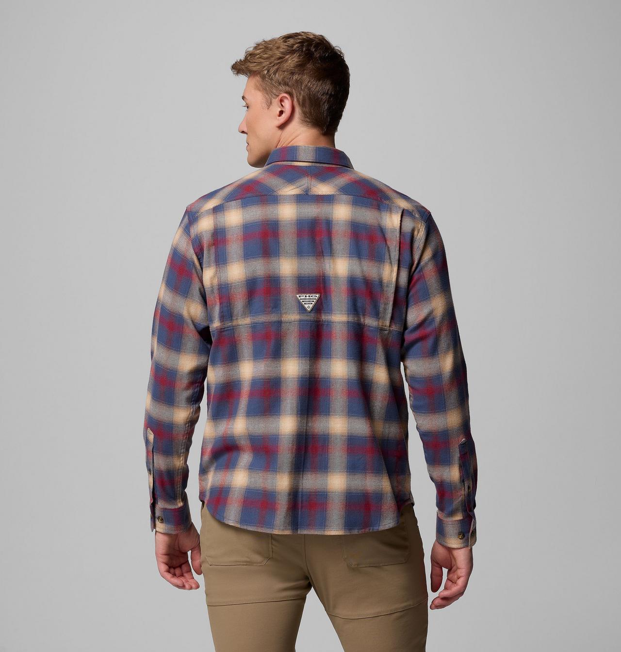 Men's PHG Roughtail™ Stretch Flannel Long Sleeve Shirt | 466 | XL 3