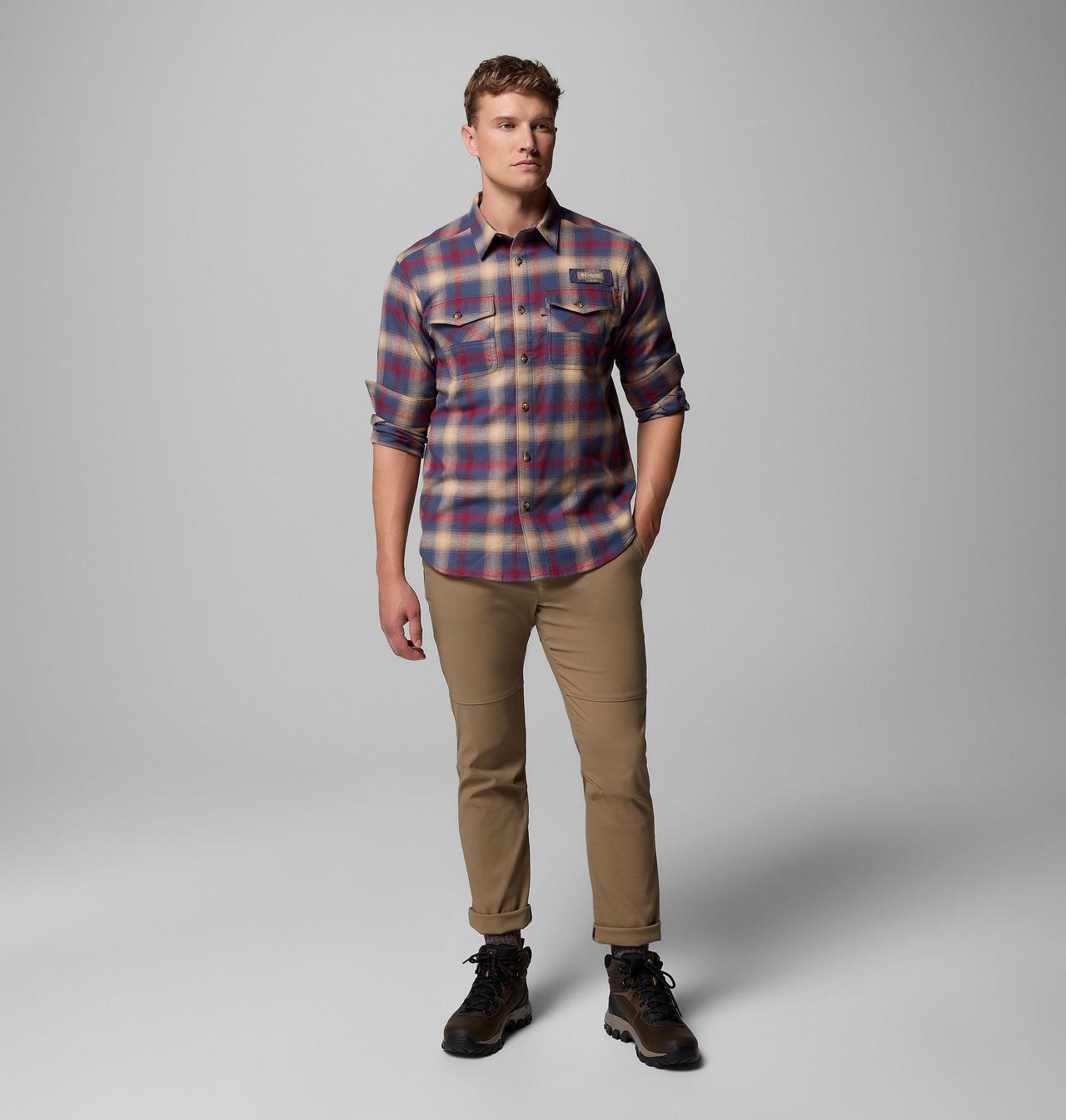 Men's PHG Roughtail™ Stretch Flannel Long Sleeve Shirt | 466 | XL 2