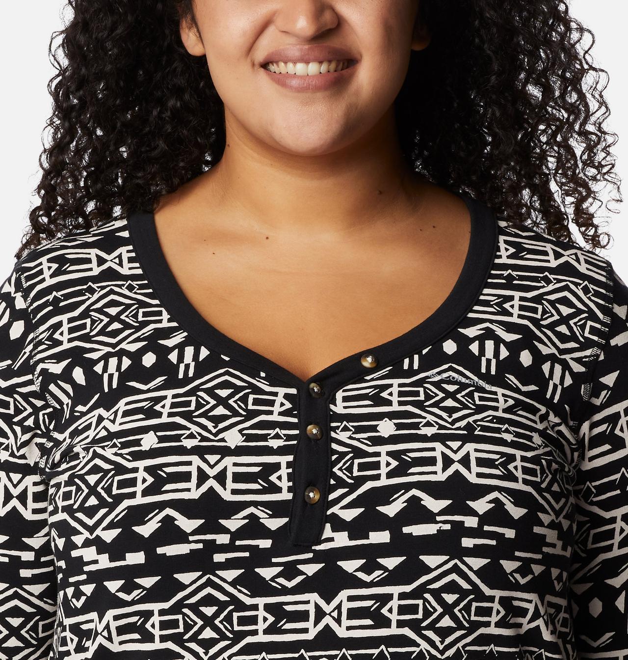 Women's Holly Hideaway™ Thermal Long Sleeve Shirt - Plus Size 4
