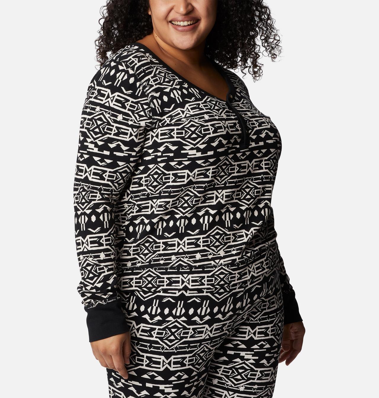 Women's Holly Hideaway™ Thermal Long Sleeve Shirt - Plus Size 5