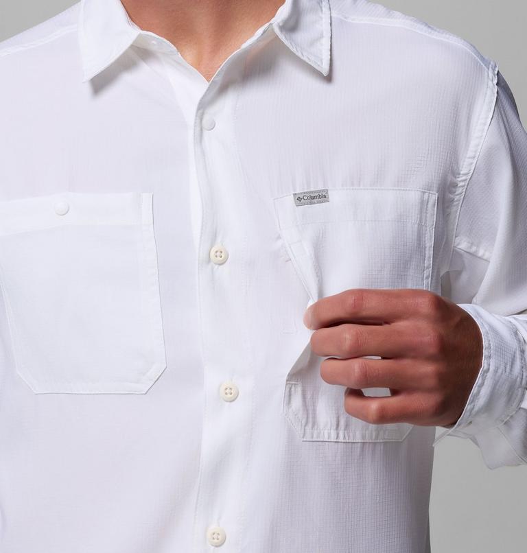 Men's Silver Ridge Utility Lite Shirt, Color: White, image 8