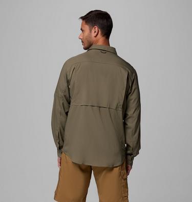 Men's Silver Ridge Utility Lite Shirt, Color: Stone Green, image 3