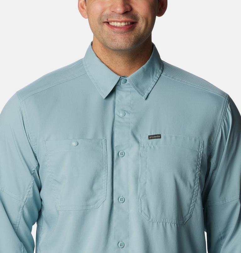 Men's Silver Ridge Utility Lite Shirt, Color: Stone Blue, image 4
