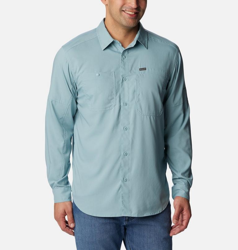 Men's Silver Ridge Utility Lite Shirt, Color: Stone Blue, image 1