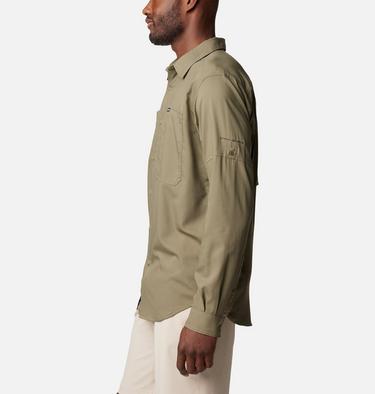Men's Silver Ridge Utility Lite Shirt, Color: Stone Green, image 3