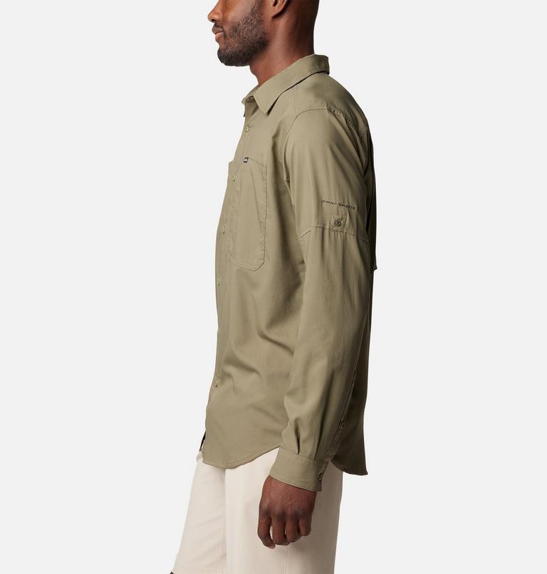 Men's Silver Ridge Utility Lite Shirt, Color: Stone Green, image 3