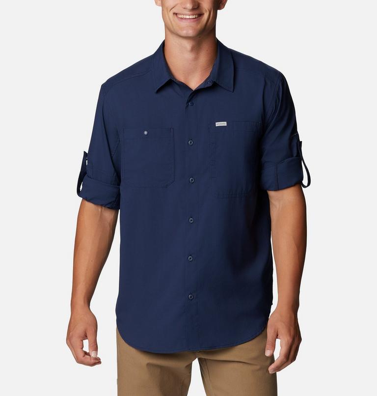 Silver Ridge Utility Lite Long Sleeve | 464 | XXL, Color: Collegiate Navy, image 6