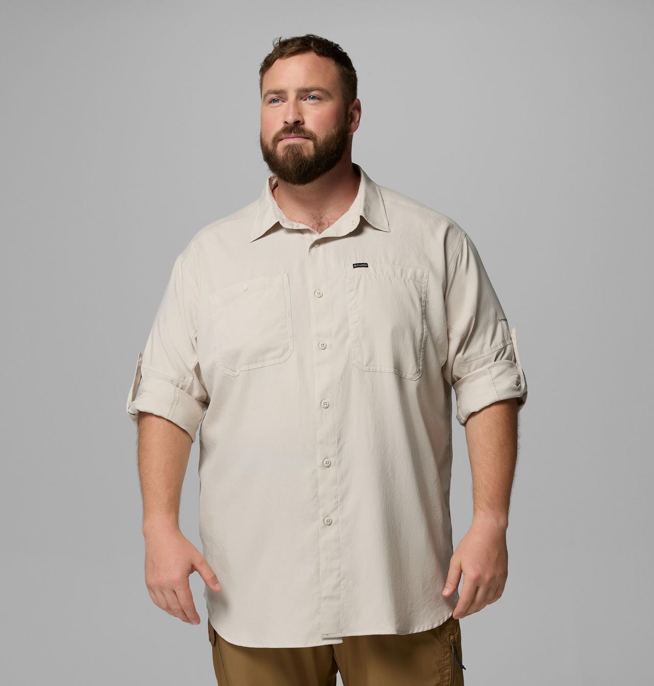 Men's Silver Ridge™ Utility Lite Long Sleeve Shirt - Big 4