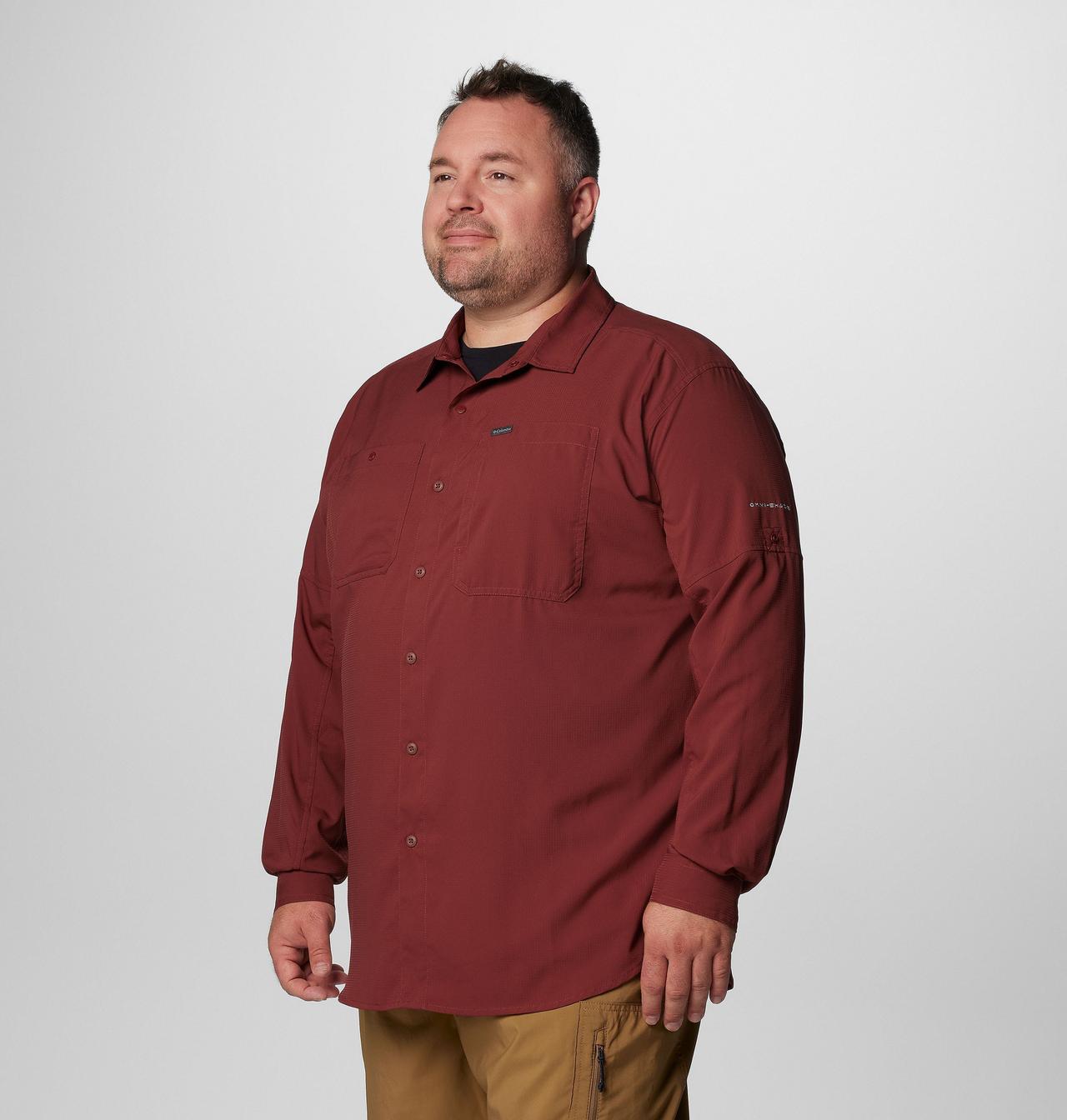 Men's Silver Ridge™ Utility Lite Long Sleeve Shirt - Big | 681 | 2X 4