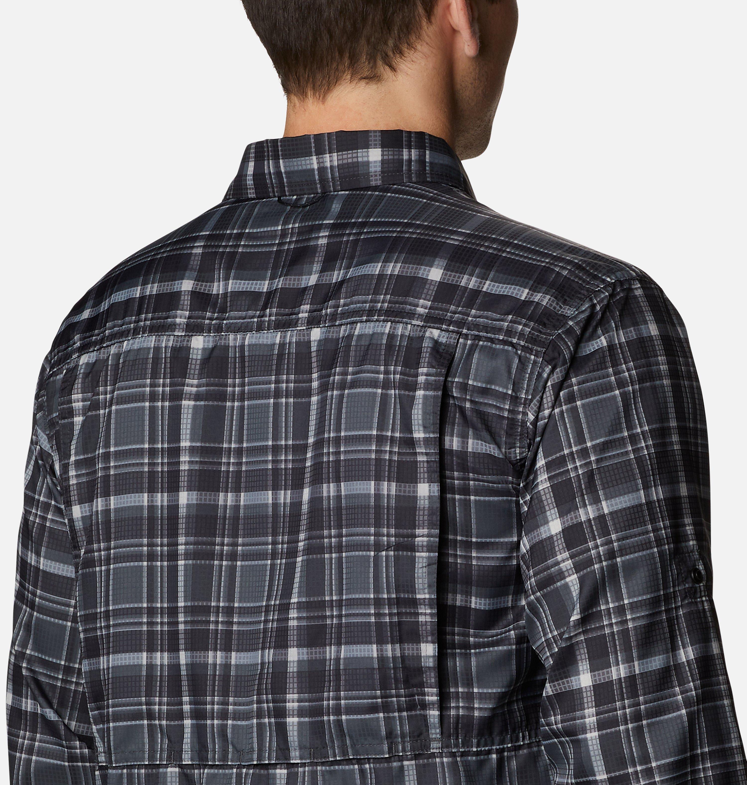 Men's Silver Ridge Utility Lite Plaid Long Sleeve Shirt 5