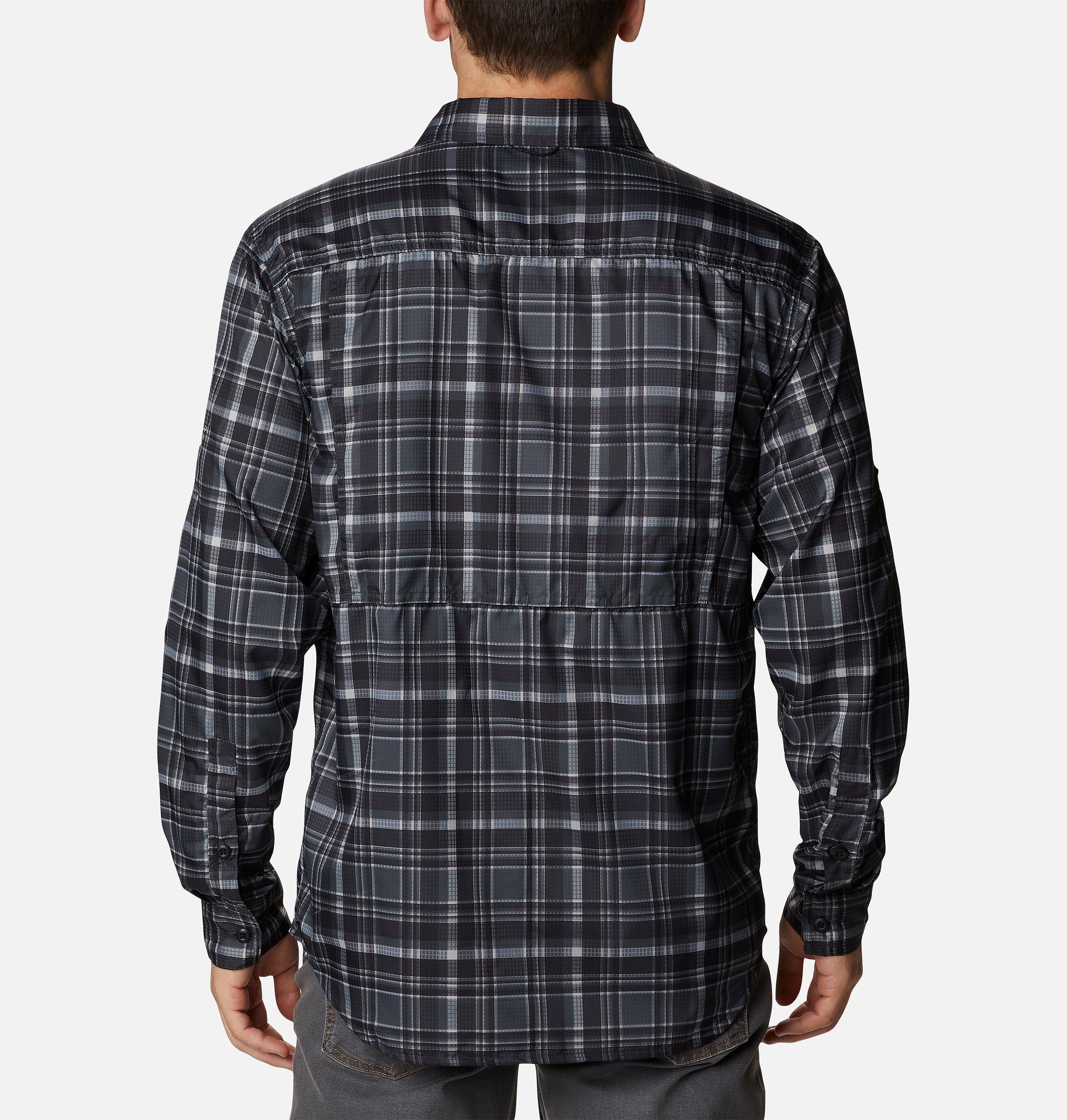 Men's Silver Ridge Utility Lite Plaid Long Sleeve Shirt 2