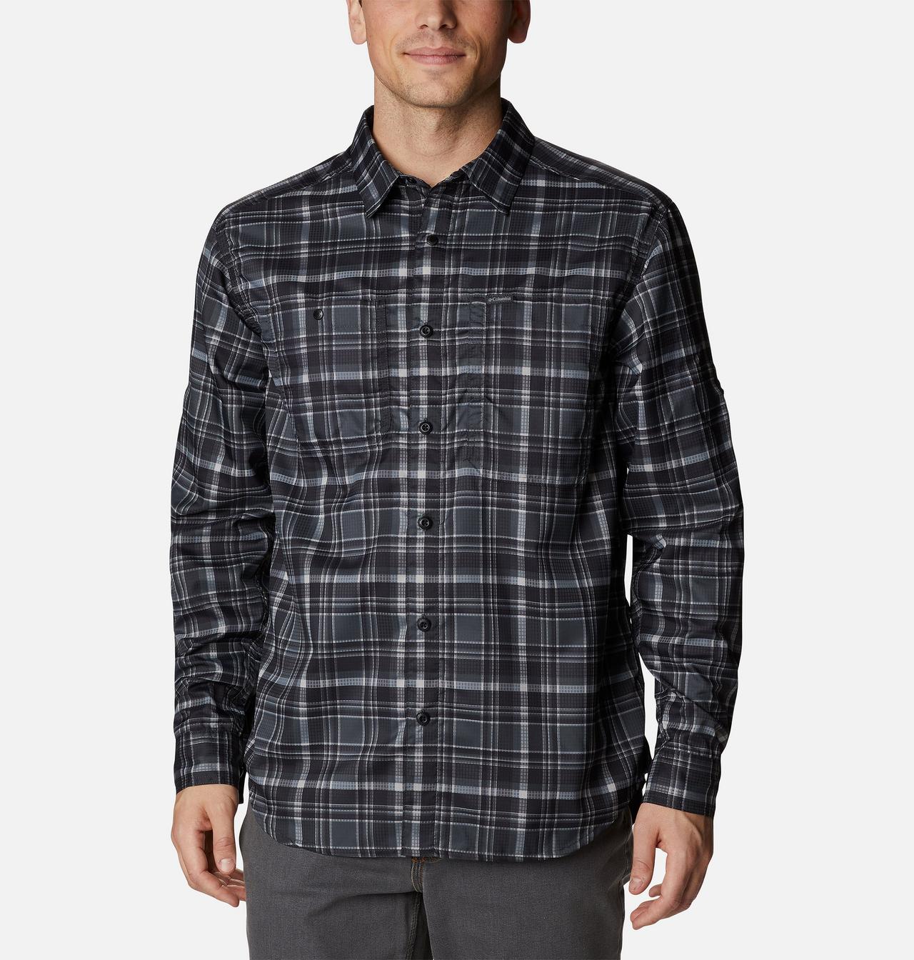 Men's Silver Ridge™ Utility Lite Plaid Long Sleeve Shirt 1