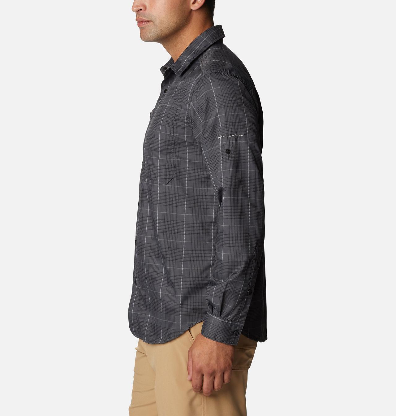 Men's Silver Ridge™ Utility Lite Plaid Long Sleeve Shirt 3