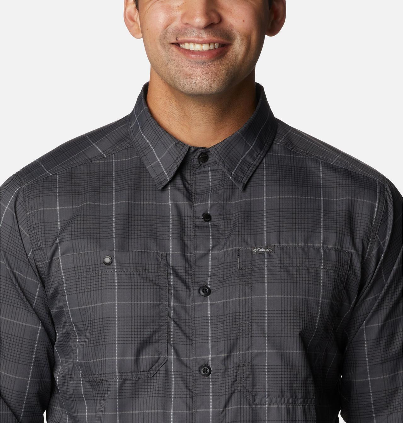 Men's Silver Ridge™ Utility Lite Plaid Long Sleeve Shirt 4