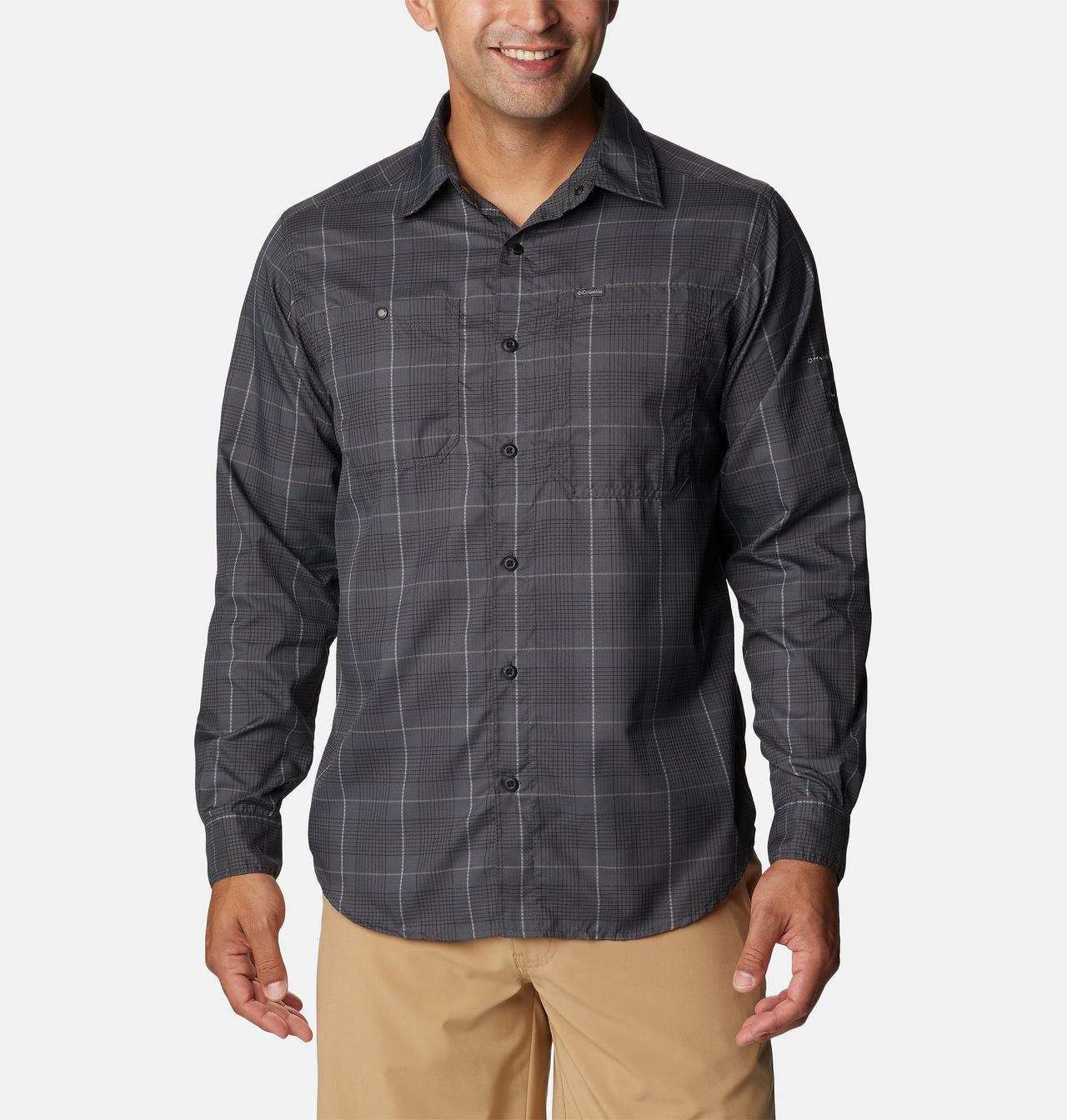 Men's Silver Ridge™ Utility Lite Plaid Long Sleeve Shirt 1