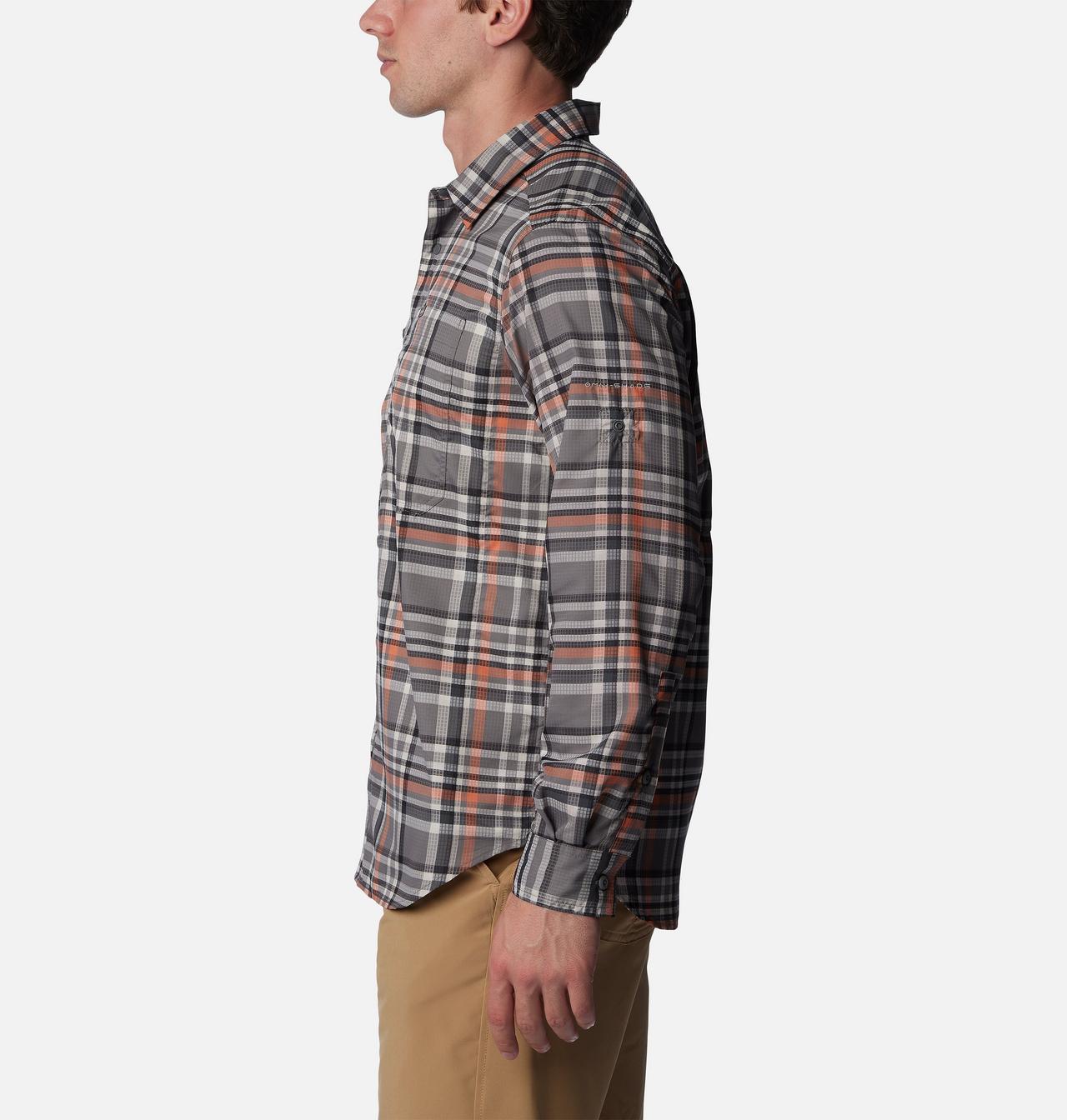 Men's Silver Ridge™ Utility Lite Plaid Long Sleeve Shirt 3
