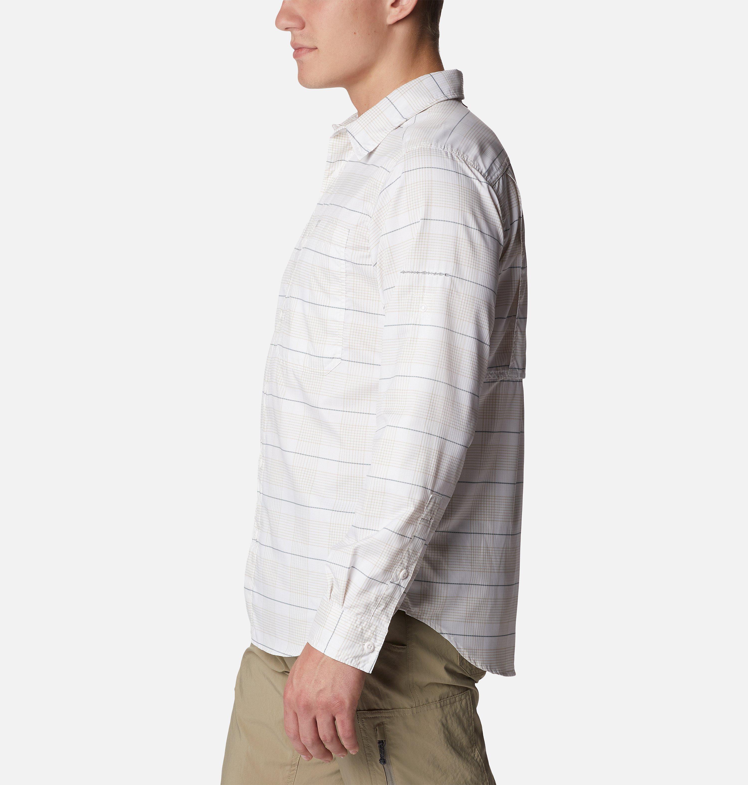 Men's Silver Ridge Utility Lite Plaid Long Sleeve Shirt 3