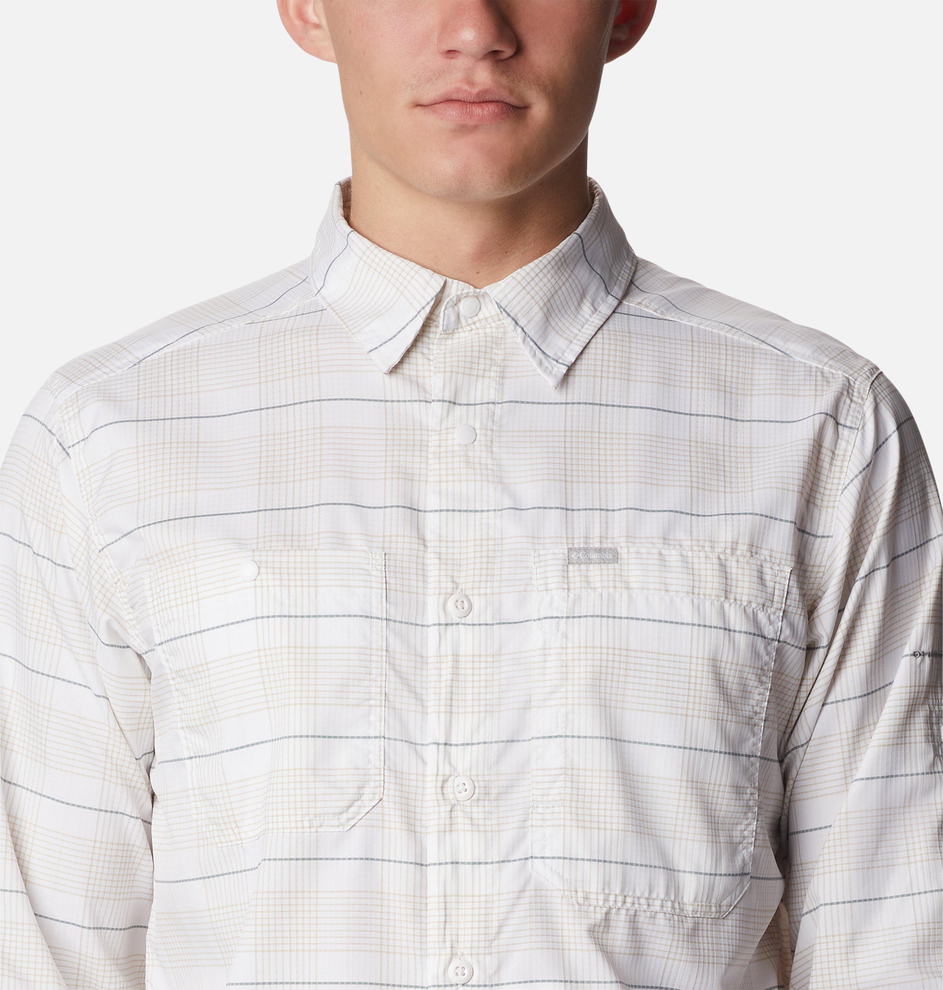 Men's Silver Ridge Utility Lite Plaid Long Sleeve Shirt 4