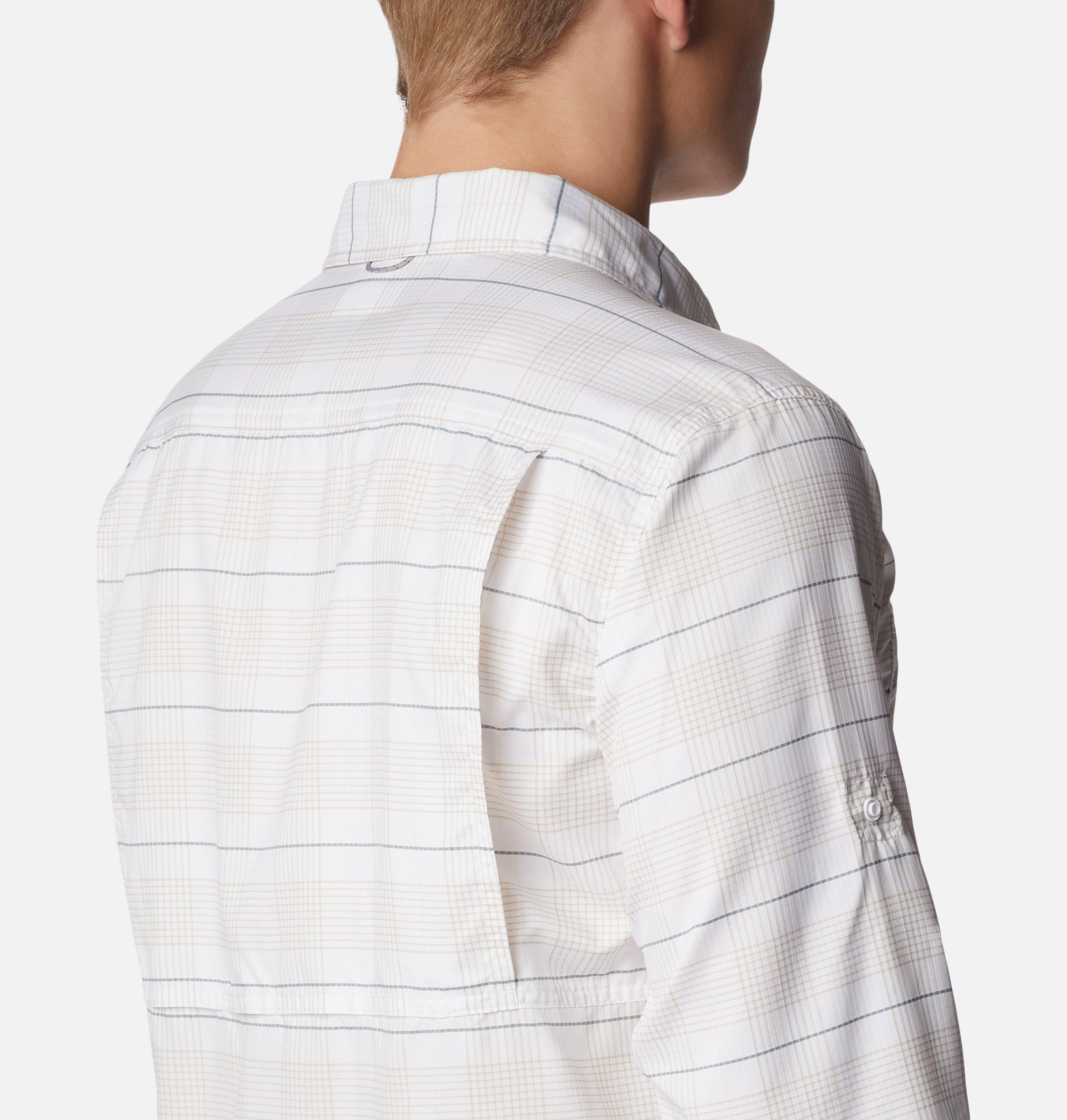 Men's Silver Ridge Utility Lite Plaid Long Sleeve Shirt 5