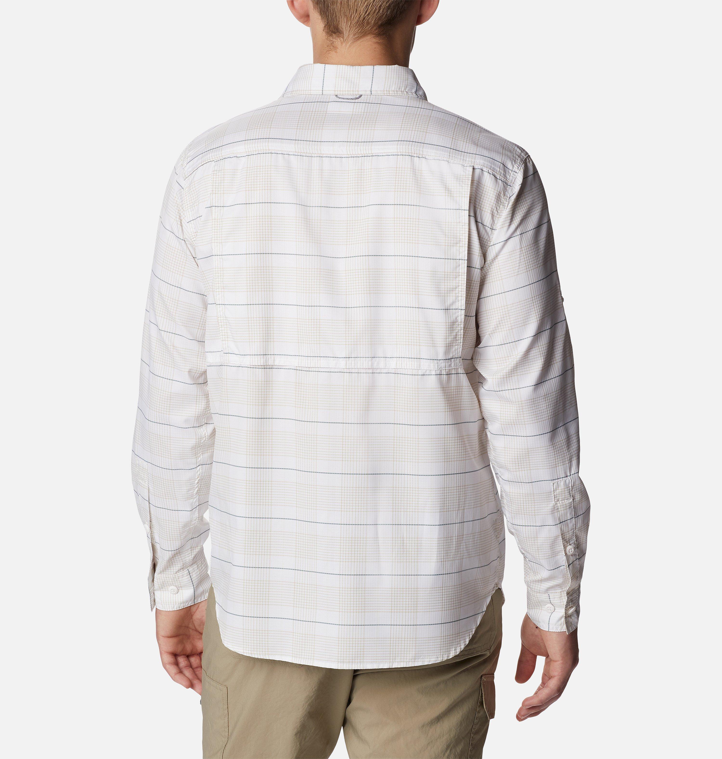 Men's Silver Ridge Utility Lite Plaid Long Sleeve Shirt 2