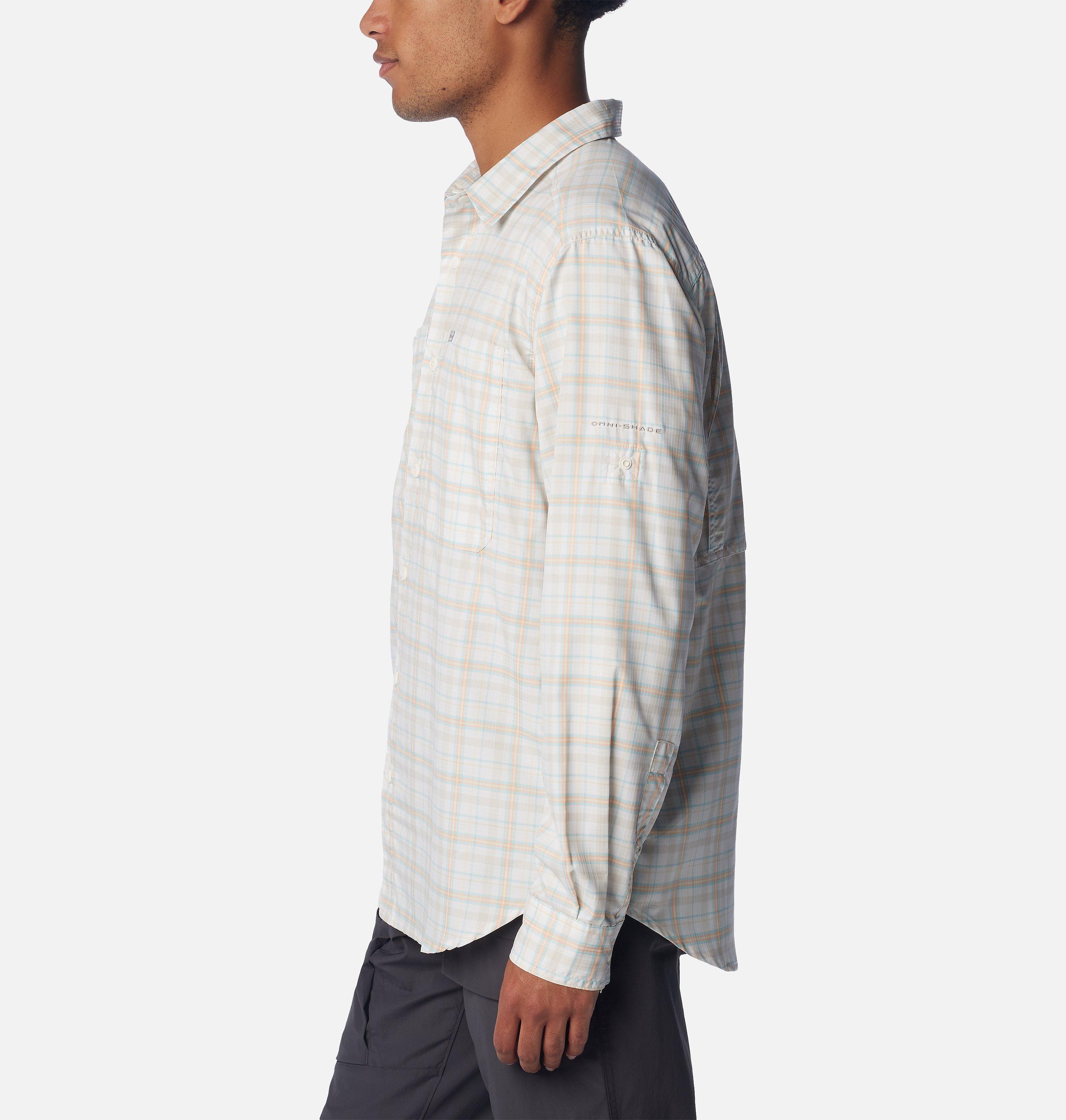 Men's Silver Ridge Utility Lite Plaid Long Sleeve Shirt 3