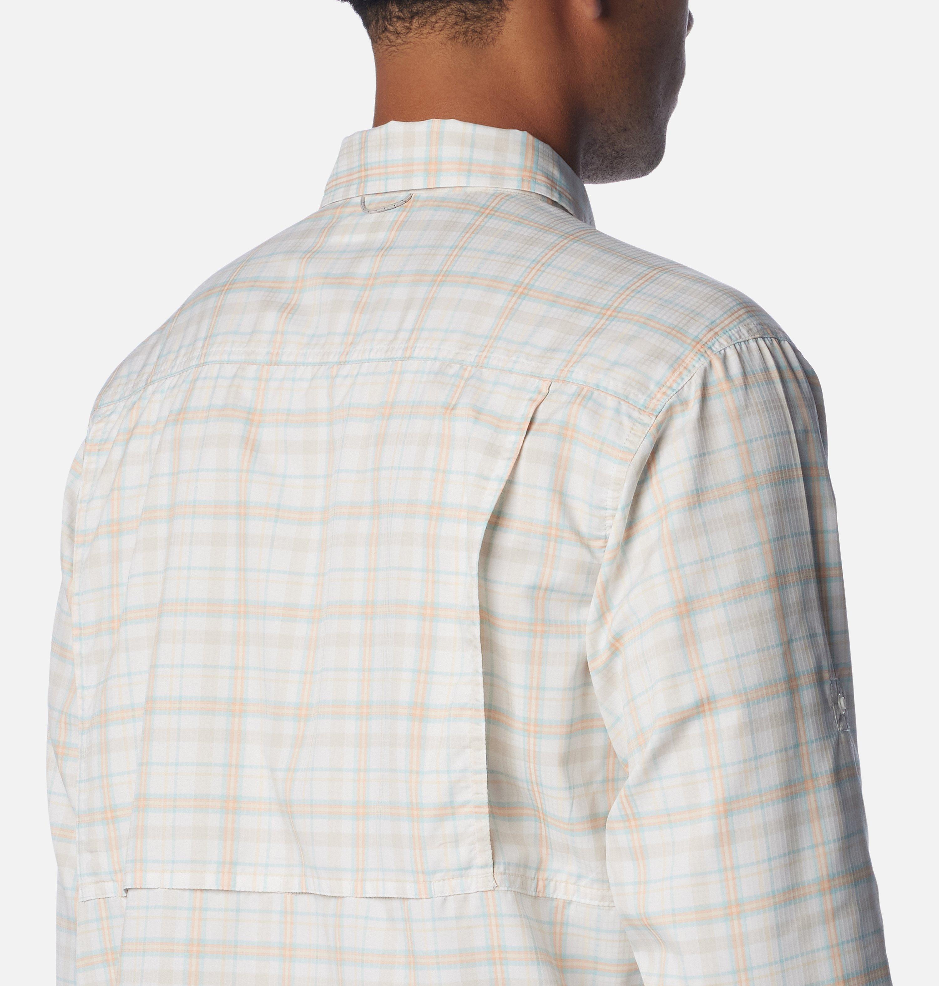 Men's Silver Ridge Utility Lite Plaid Long Sleeve Shirt 5