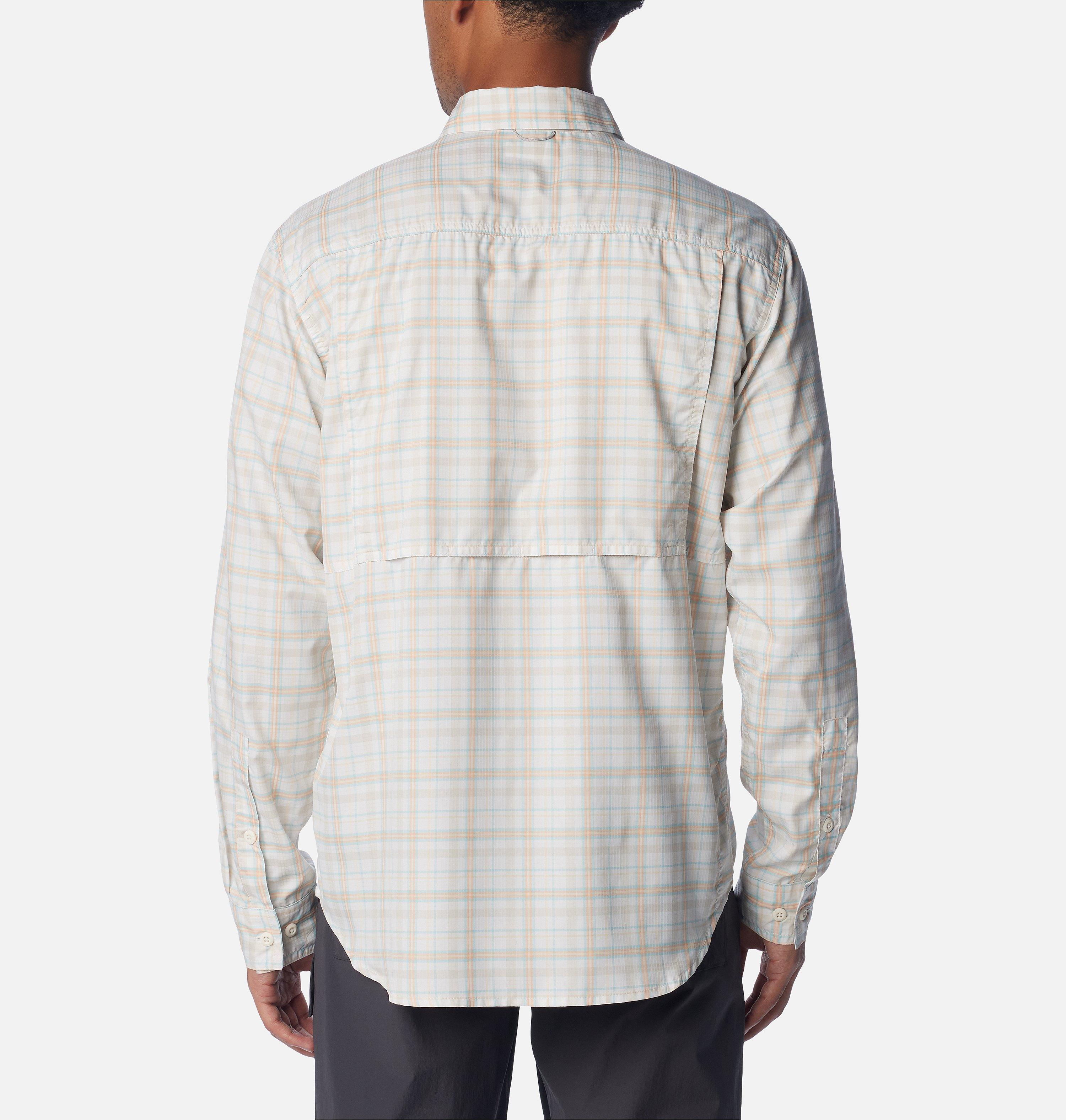 Men's Silver Ridge Utility Lite Plaid Long Sleeve Shirt 2