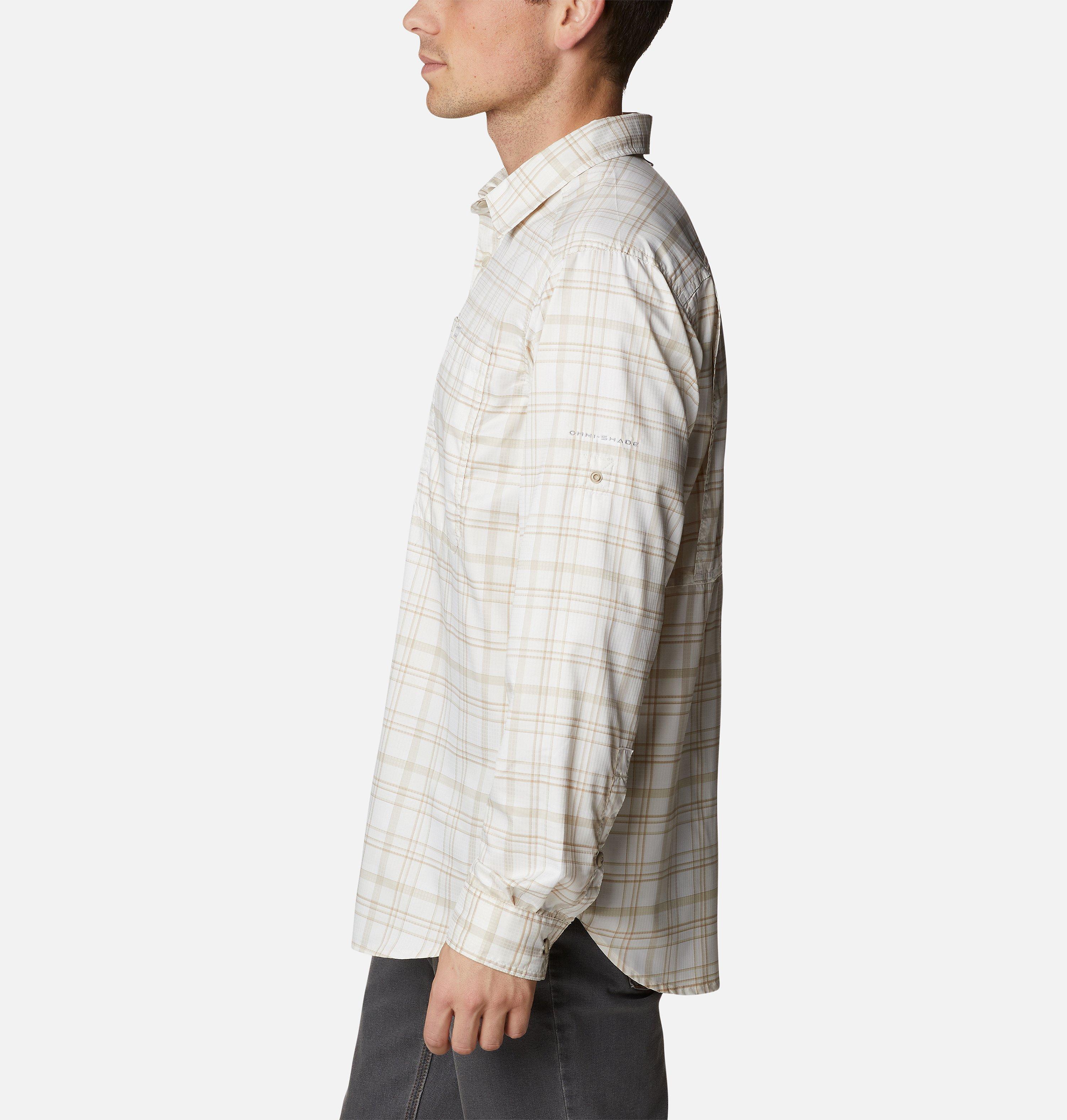 Men's Silver Ridge Utility Lite Plaid Long Sleeve Shirt 3