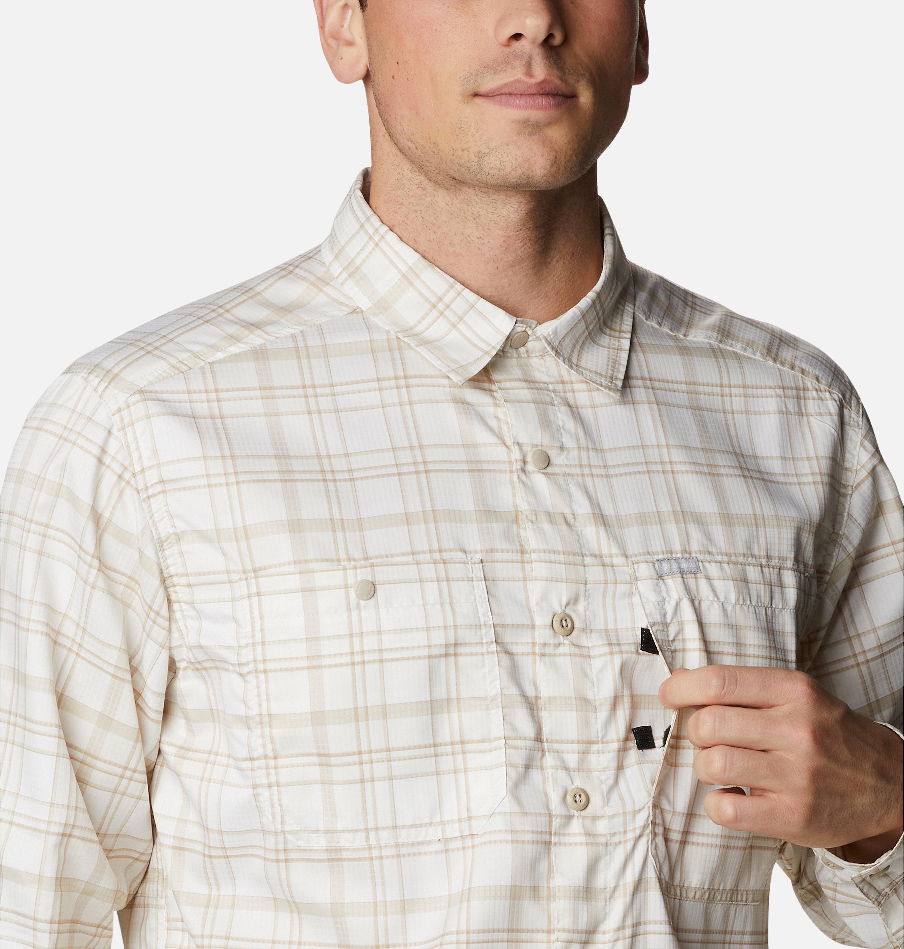 Men's Silver Ridge Utility Lite Plaid Long Sleeve Shirt 4