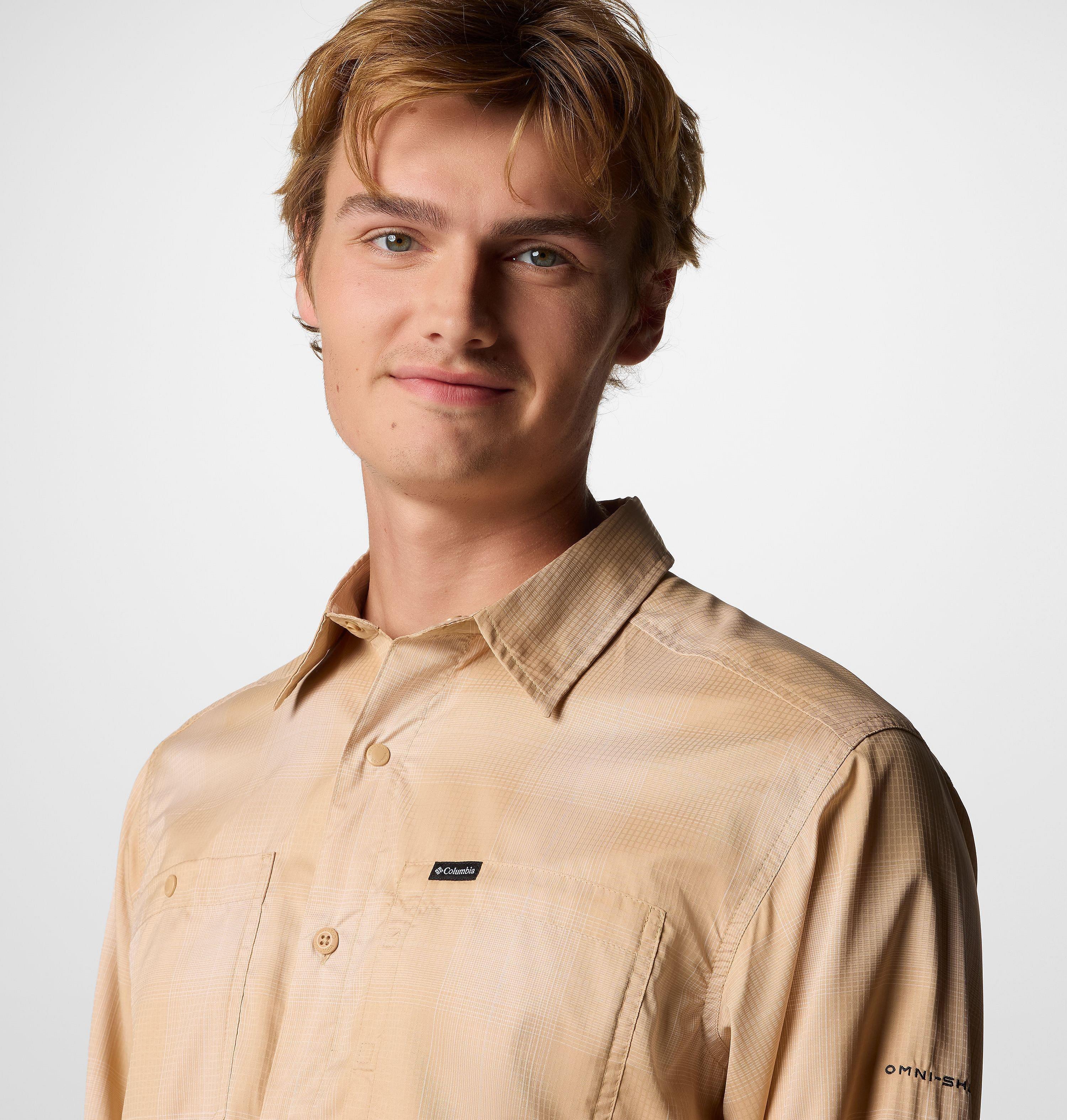 Men's Silver Ridge™ Utility Lite Plaid Long Sleeve Shirt | 262 | L 5