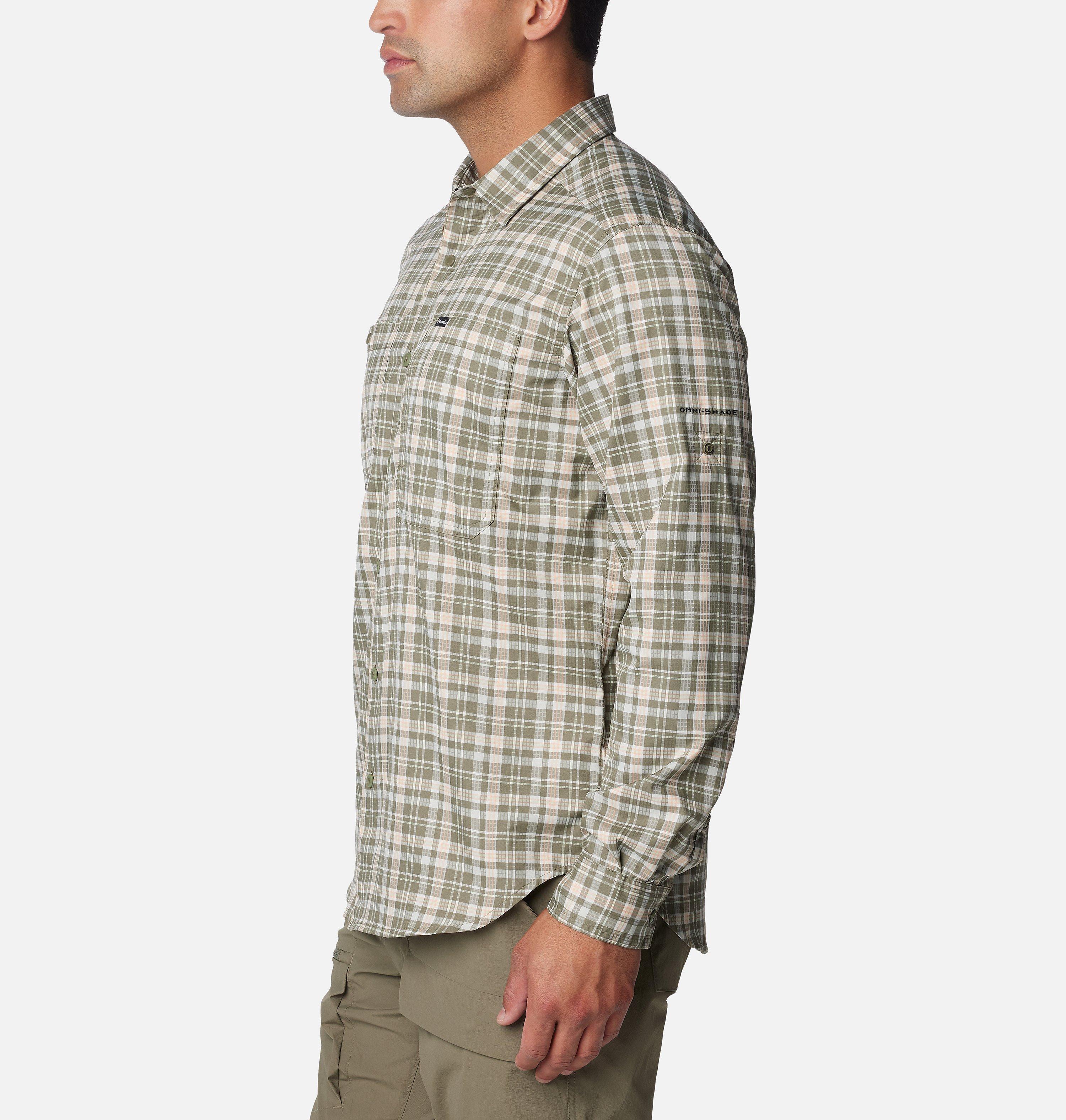 Men's Silver Ridge Utility Lite Plaid Long Sleeve Shirt 3
