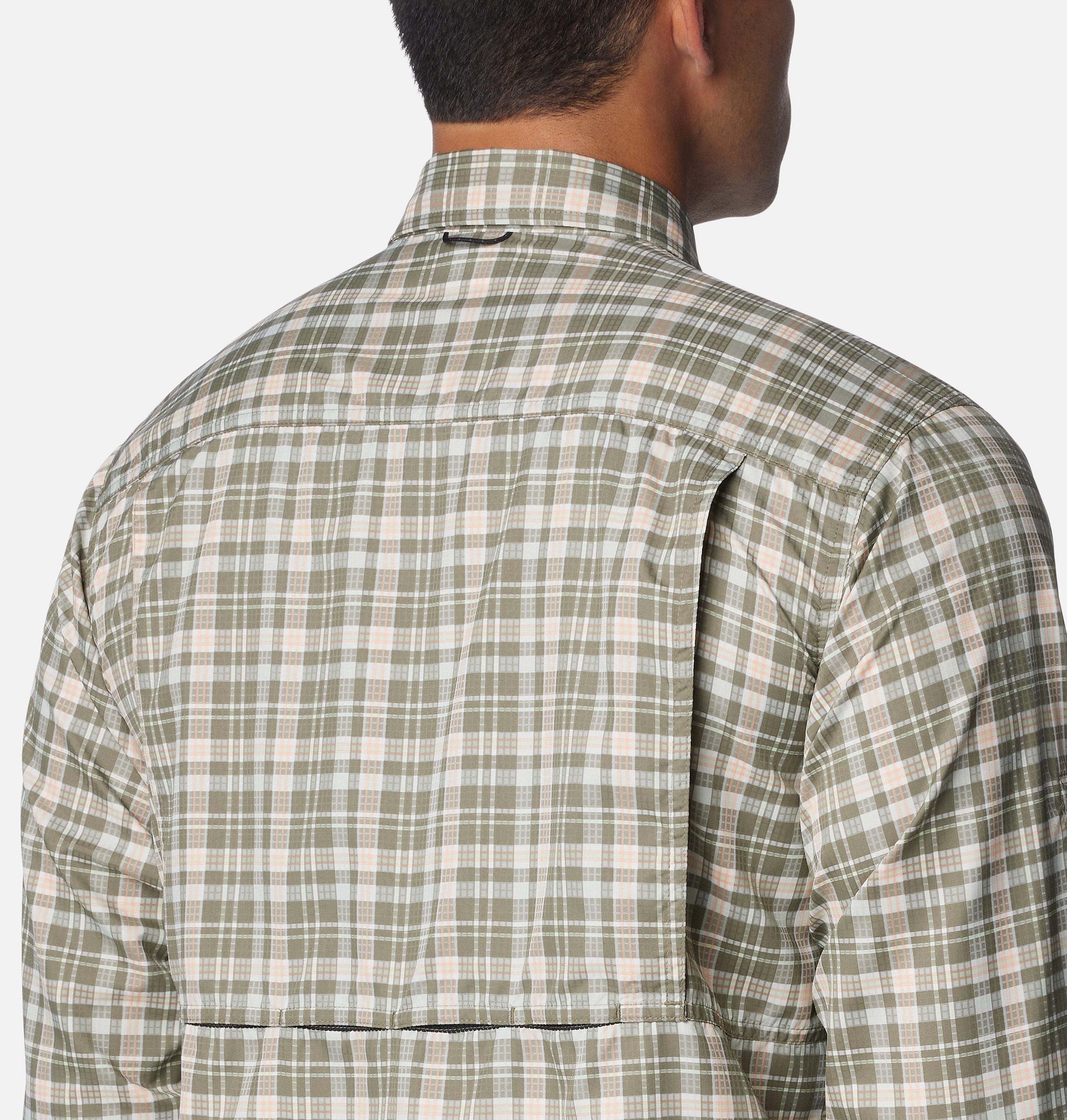 Men's Silver Ridge Utility Lite Plaid Long Sleeve Shirt 5