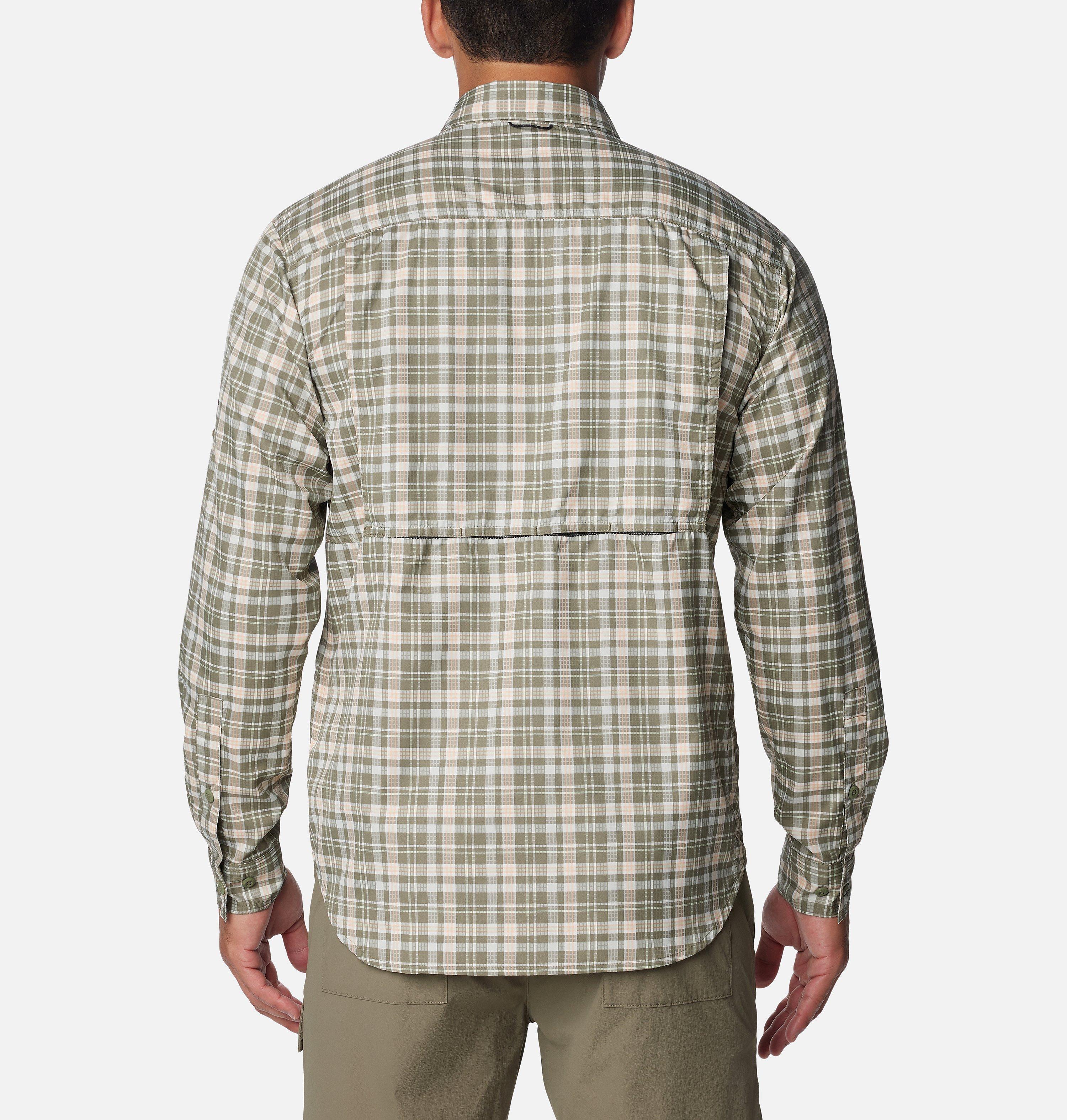 Men's Silver Ridge Utility Lite Plaid Long Sleeve Shirt 2