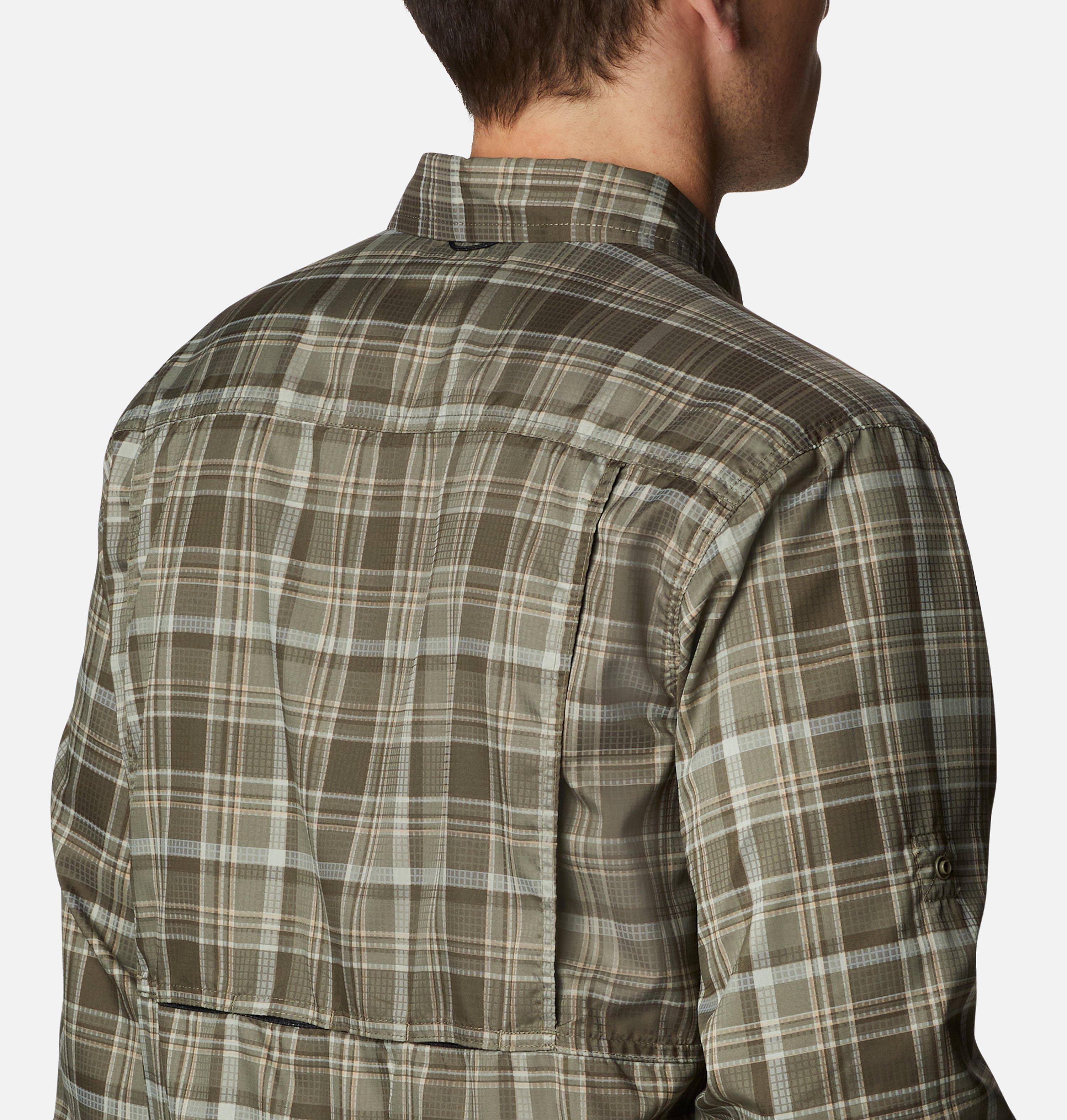 Men's Silver Ridge Utility Lite Plaid Long Sleeve Shirt 5
