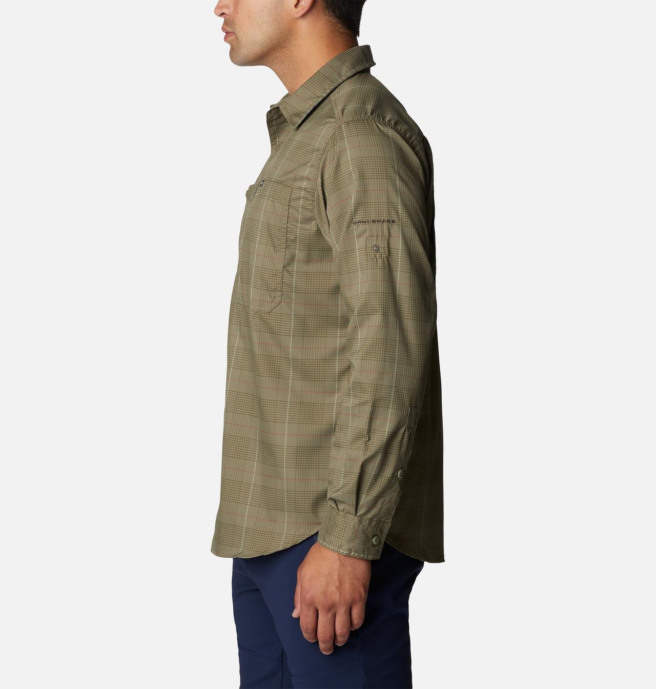 Men's Silver Ridge™ Utility Lite Plaid Long Sleeve Shirt 3
