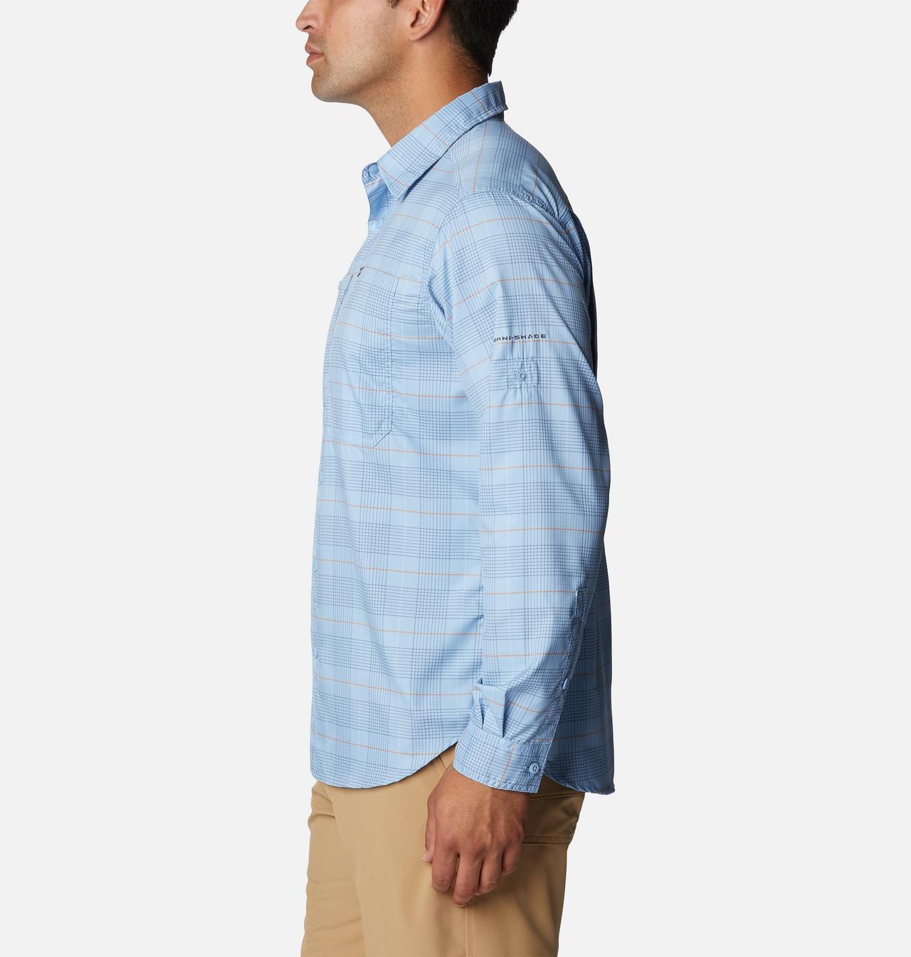 Men's Silver Ridge™ Utility Lite Plaid Long Sleeve Shirt 3