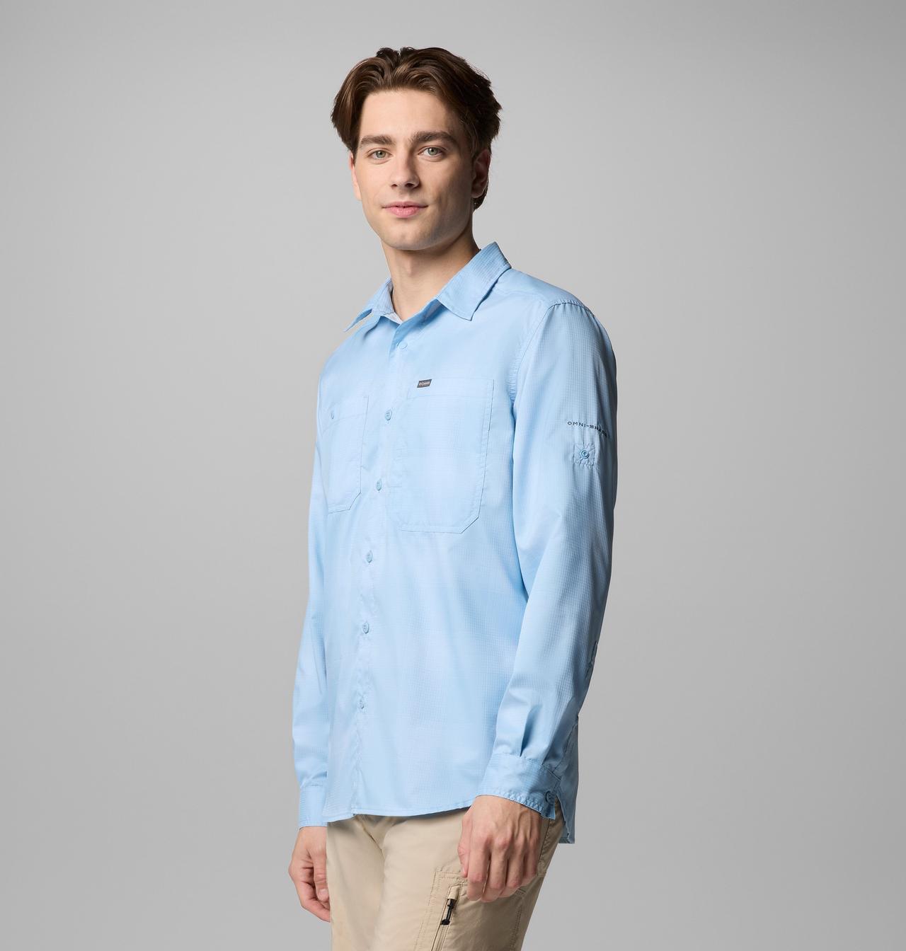 Men's Silver Ridge™ Utility Lite Plaid Long Sleeve Shirt 4