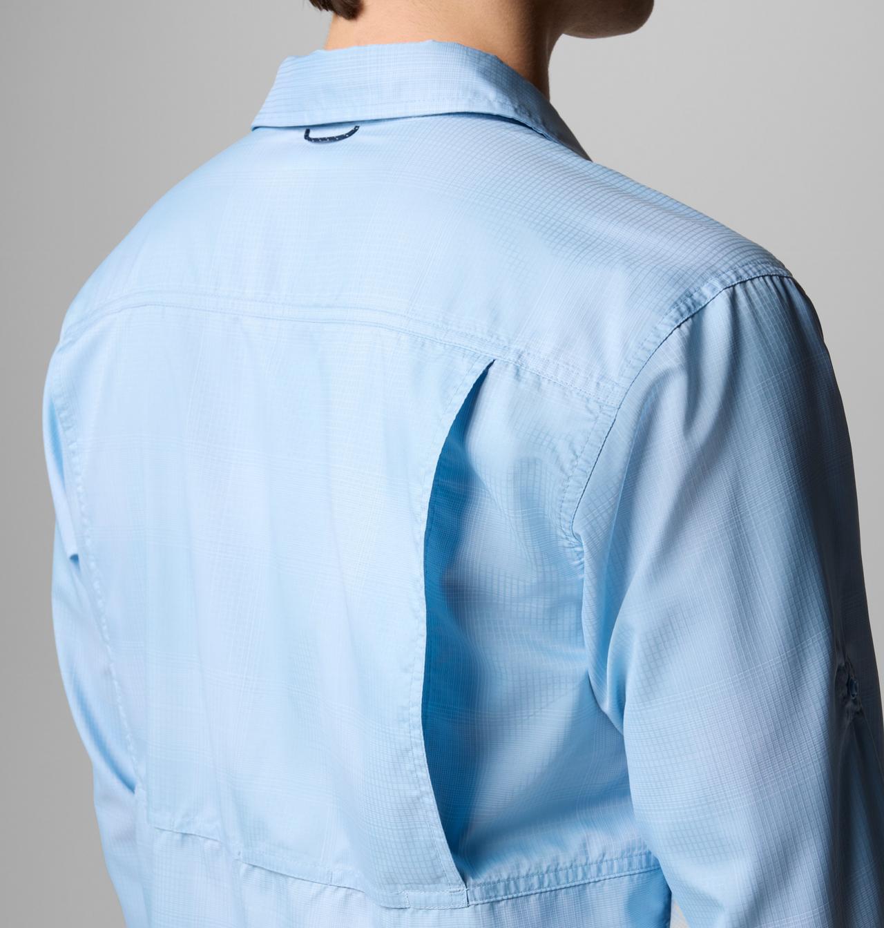 Men's Silver Ridge™ Utility Lite Plaid Long Sleeve Shirt 6