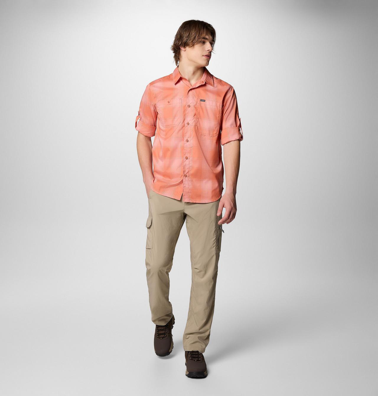 Men's Silver Ridge™ Utility Lite Plaid Long Sleeve Shirt 2
