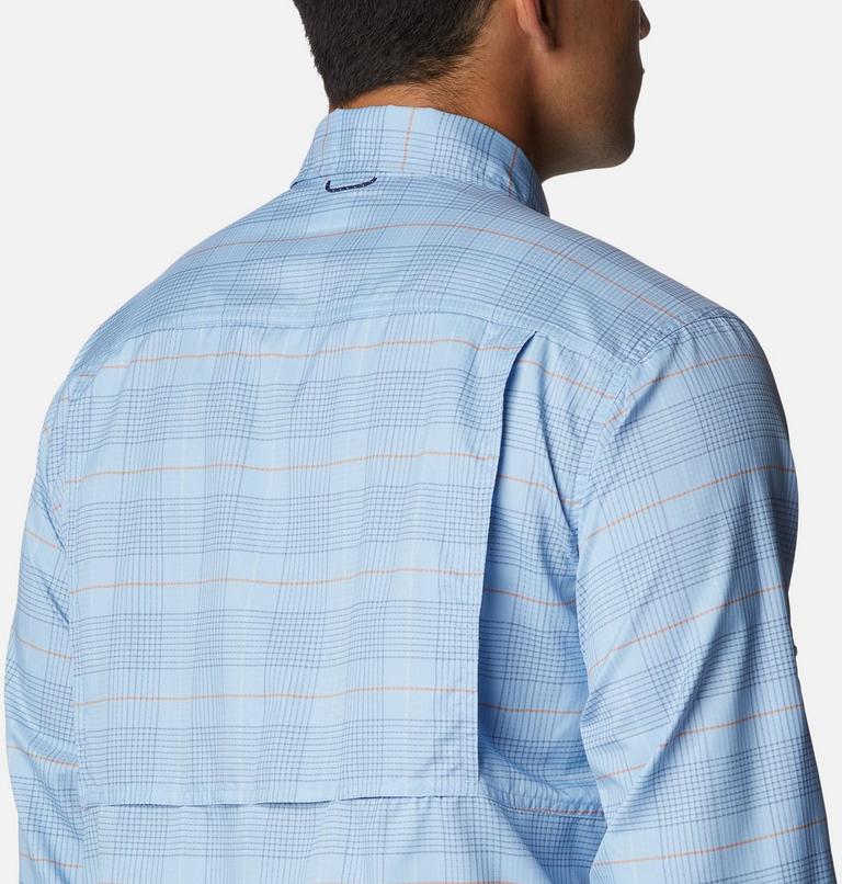 Silver Ridge Utility Lite Plaid LS, Color: Jet Stream Trail Crossing Plaid, image 5