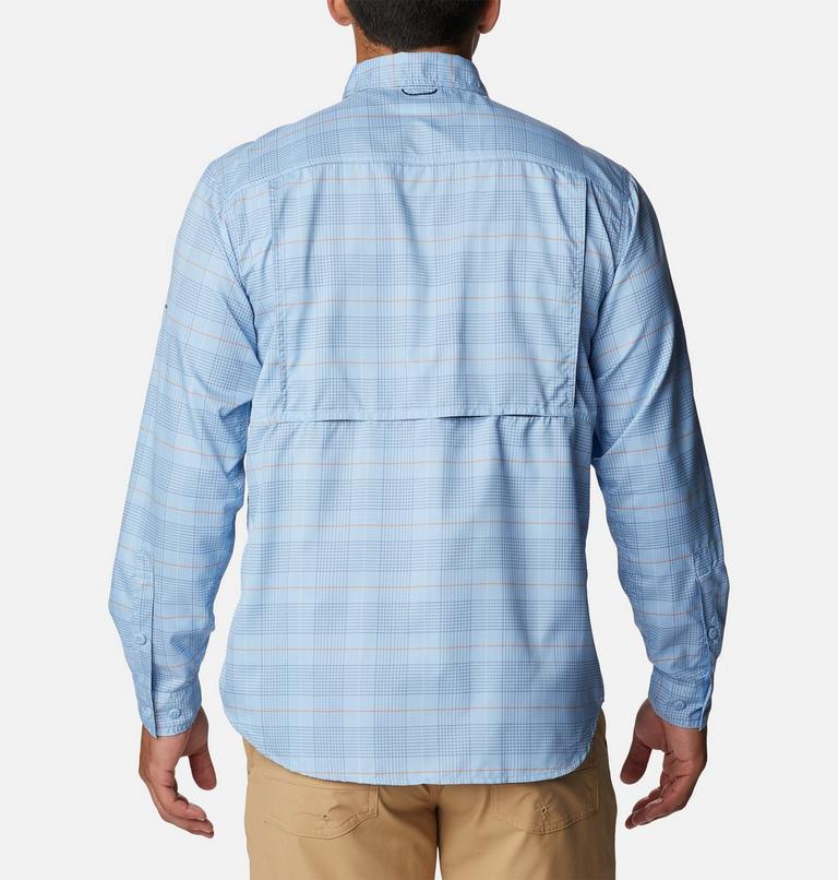 Silver Ridge Utility Lite Plaid LS, Color: Jet Stream Trail Crossing Plaid, image 2